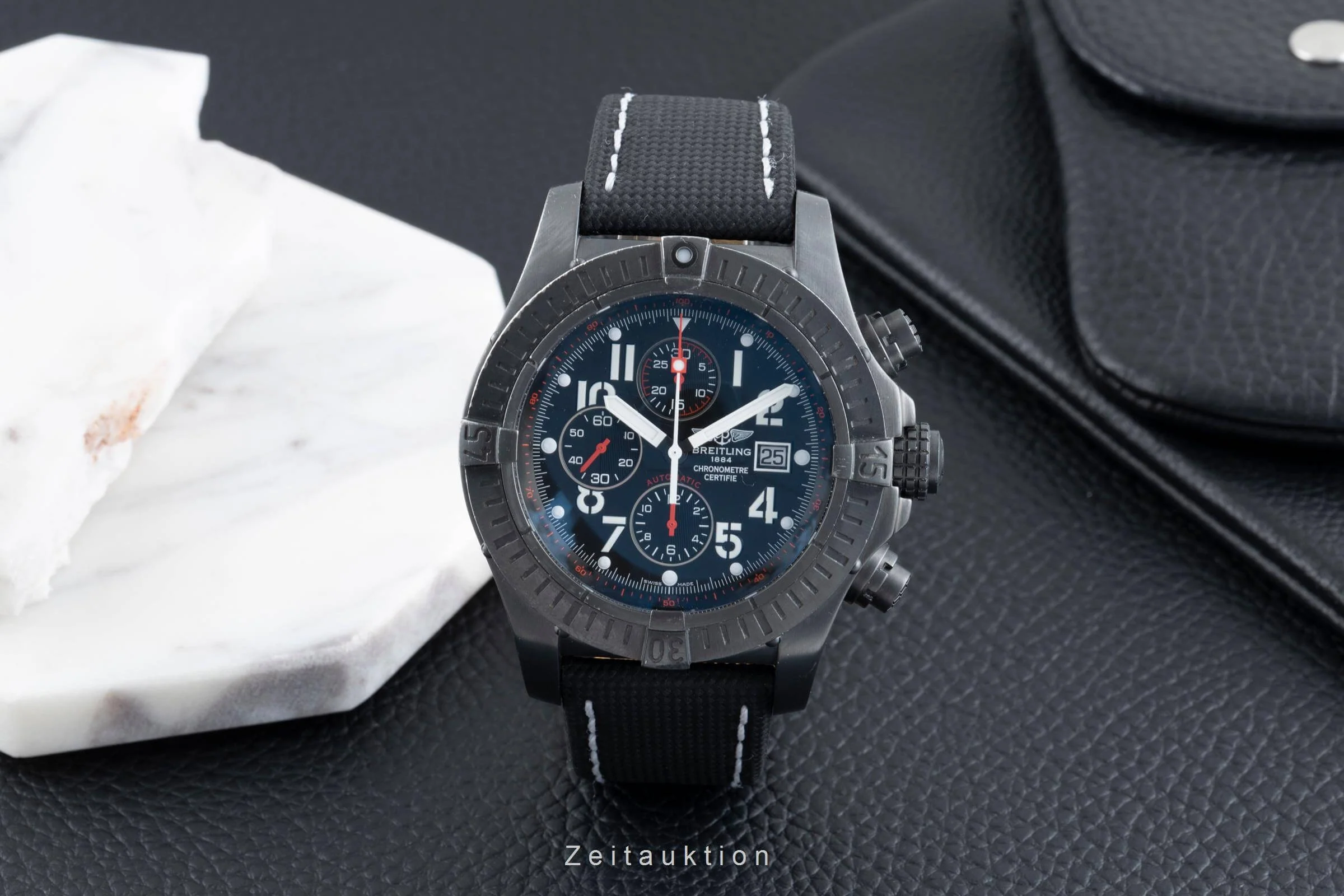 Breitling Super Avenger chronograph steel automatic men's watch M13370 Limited  [2501914] - Image 4