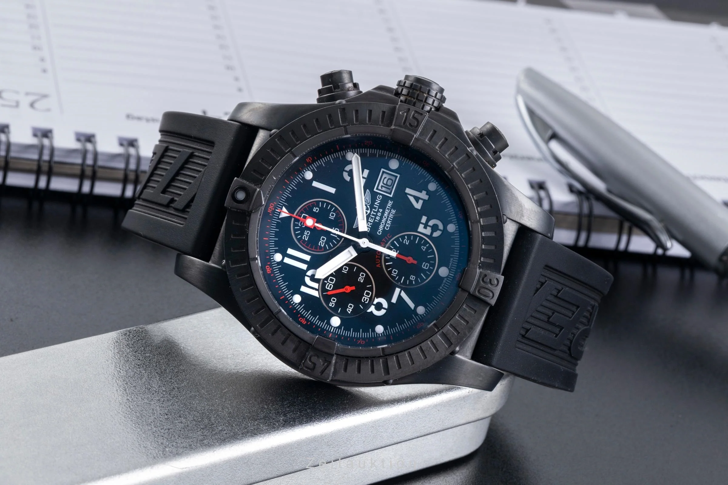 Breitling Super Avenger chronograph steel automatic men's watch M13370 Limited  [2600134] - Image 3