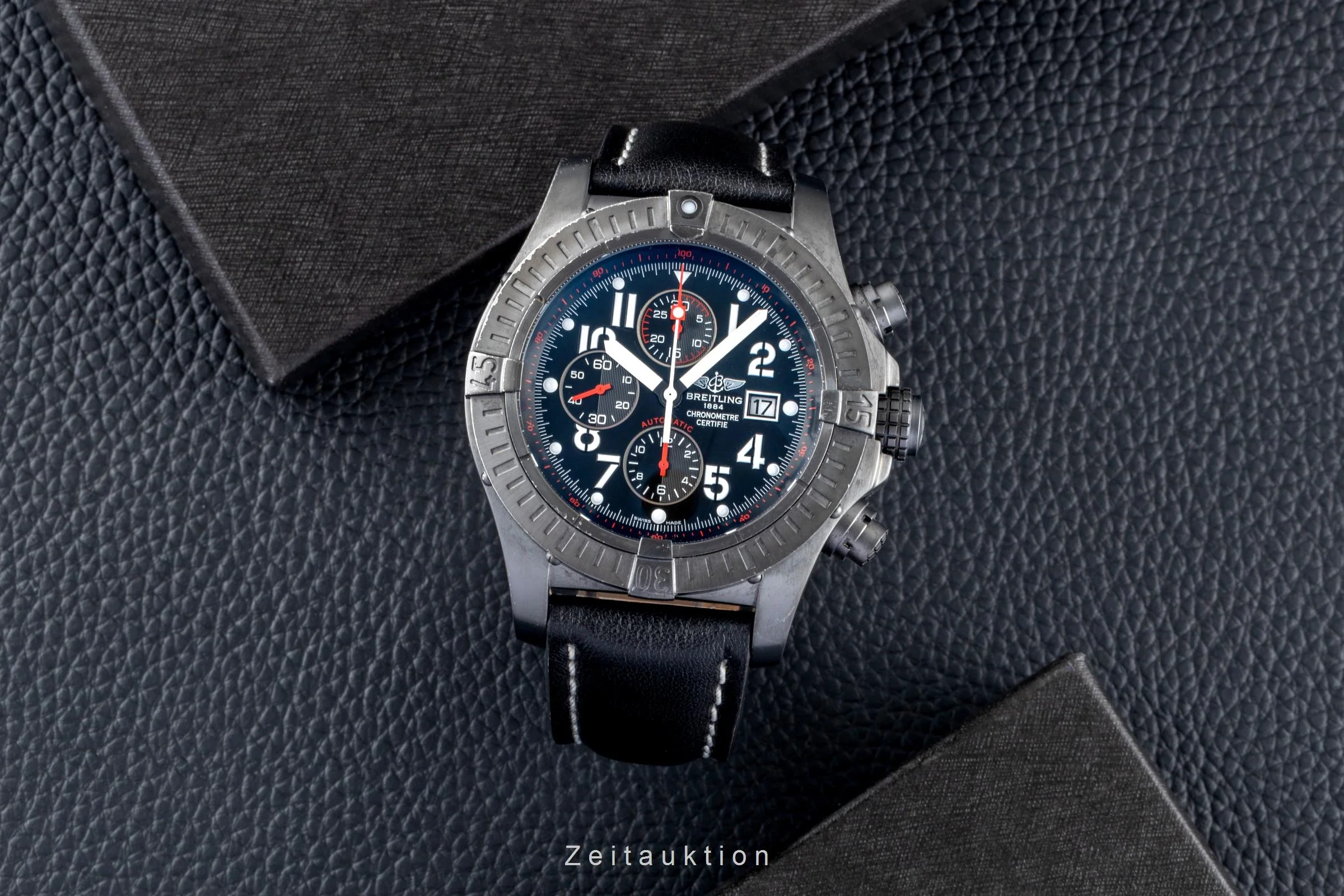 Breitling Super Avenger chronograph steel automatic men's watch M13370 Limited  [2600281] - Image 4