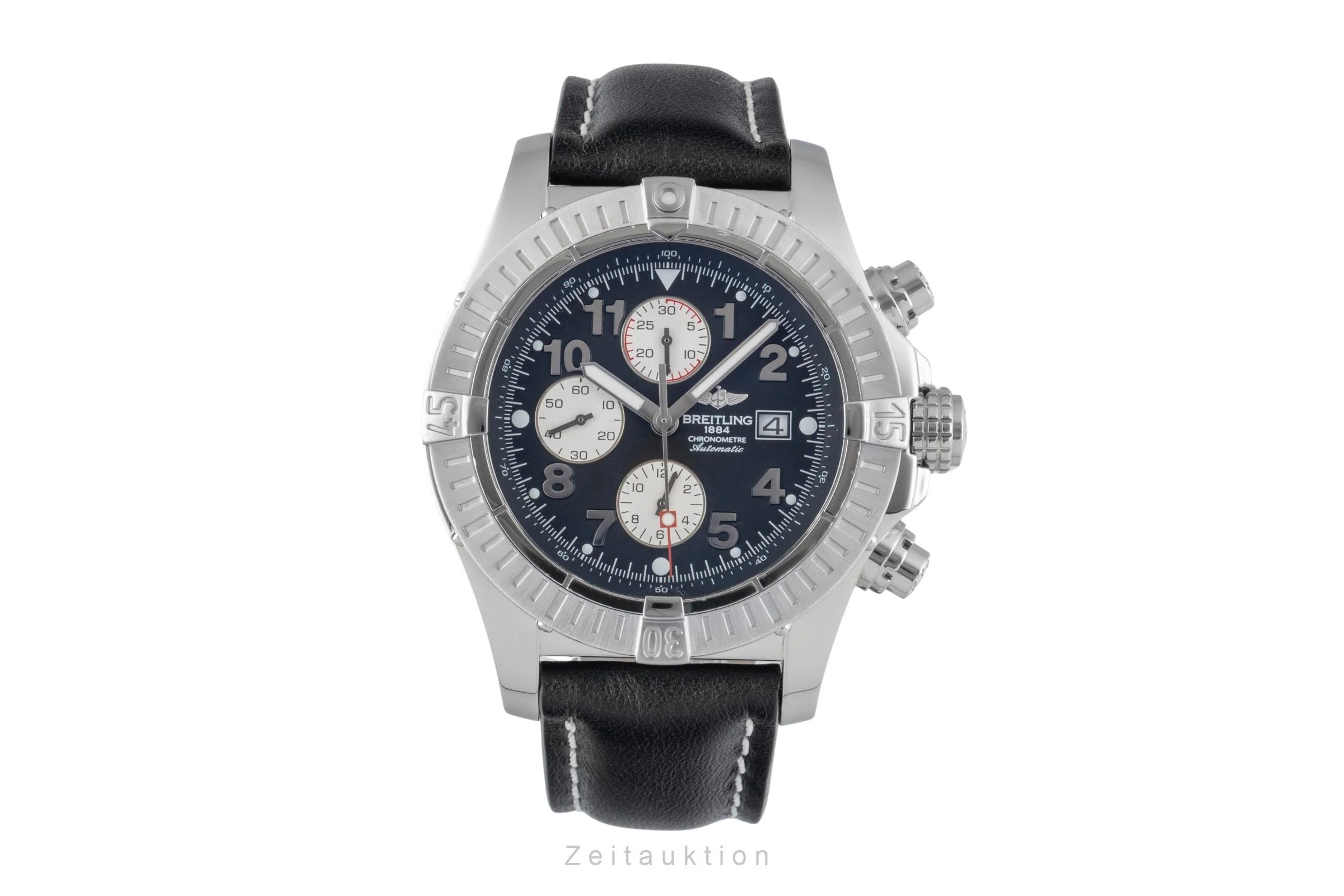 Breitling Super Avenger chronograph steel / titanium automatic men's watch A13370  [2600374] - Image 5