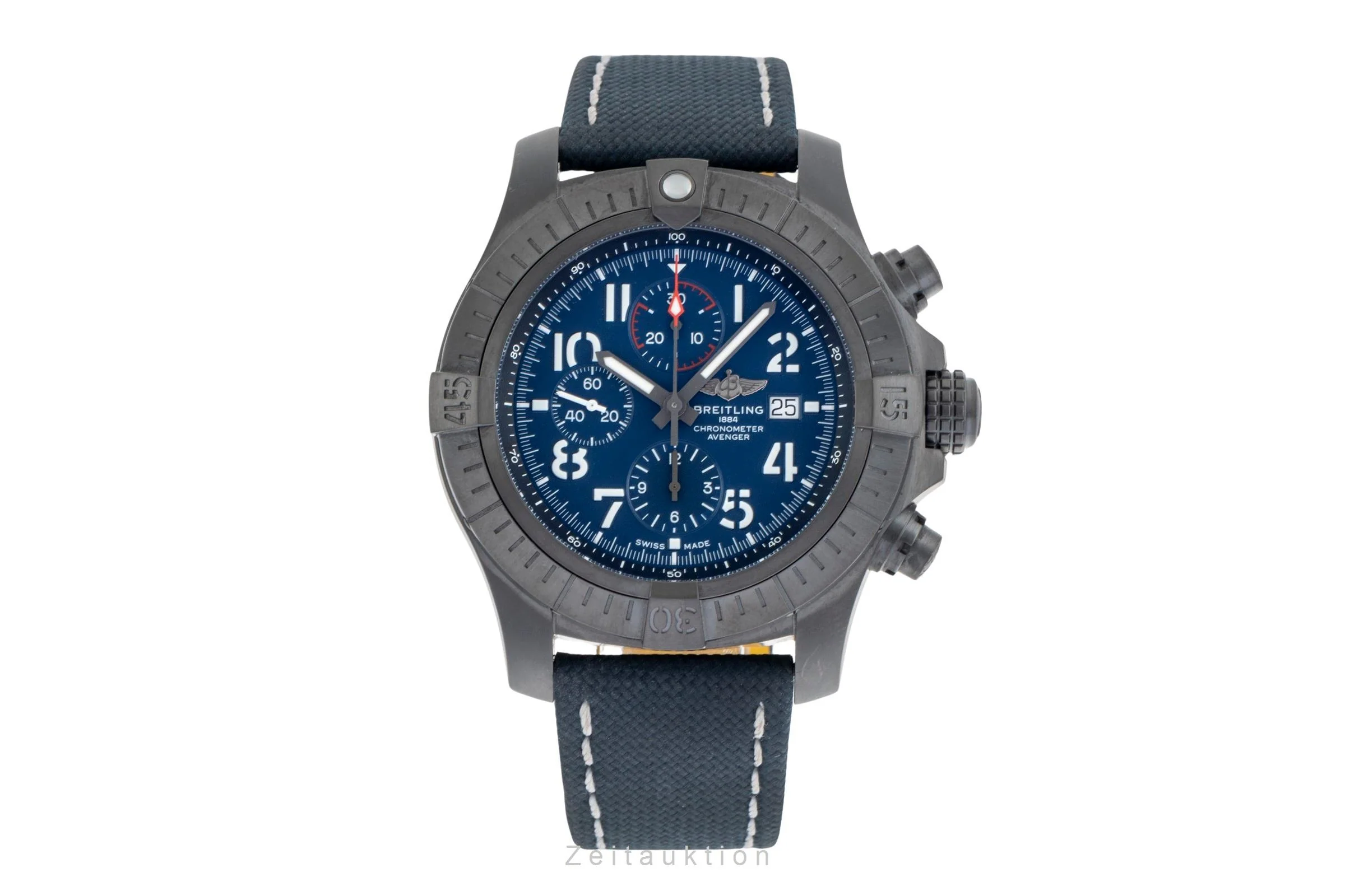 Breitling Super Avenger chronograph titanium automatic men's watch V13375101C1X1 LP: 6400EUR  [2505049] - Image 5