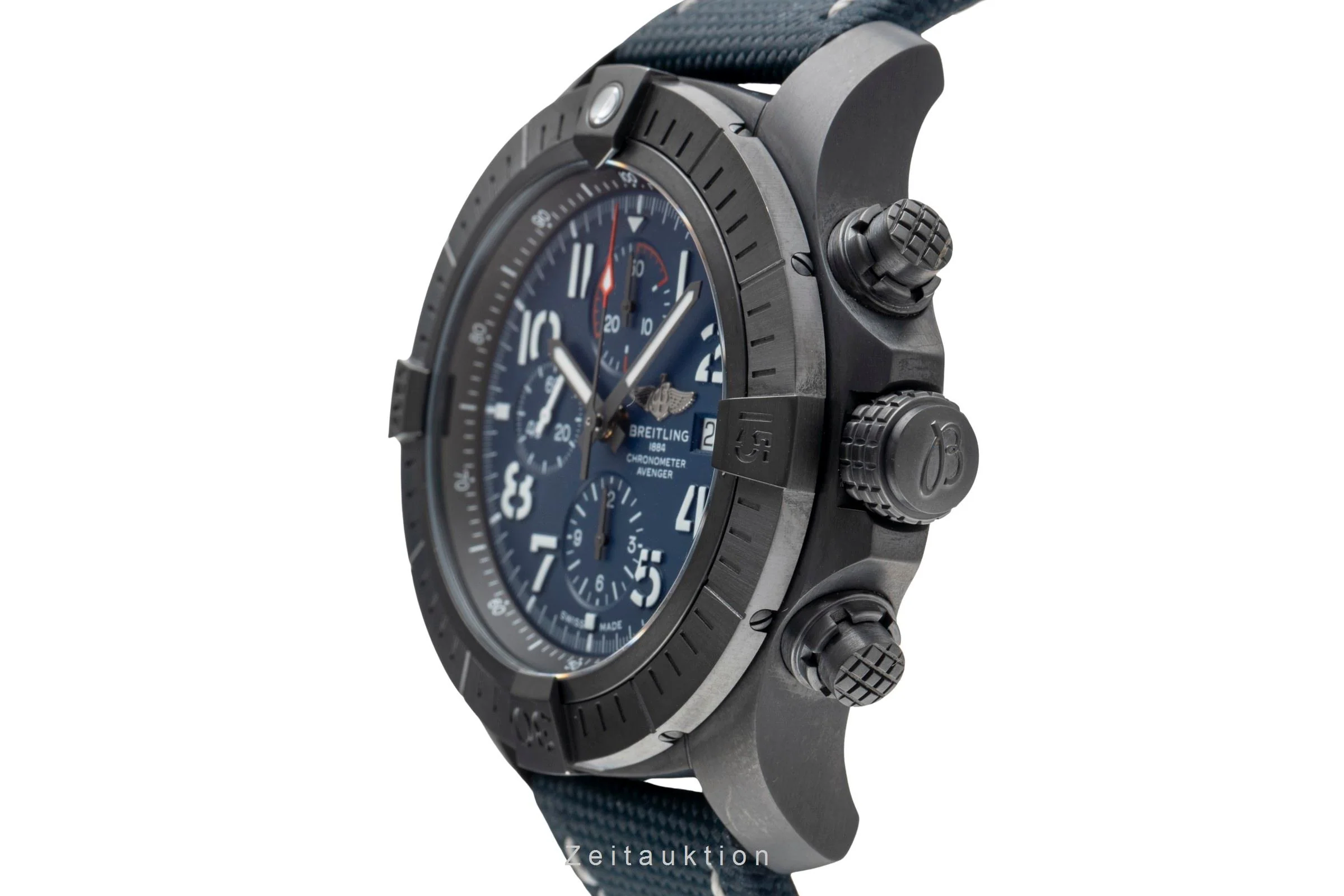 Breitling Super Avenger chronograph titanium automatic men's watch V13375101C1X1 LP: 6400EUR  [2505049] - Image 7