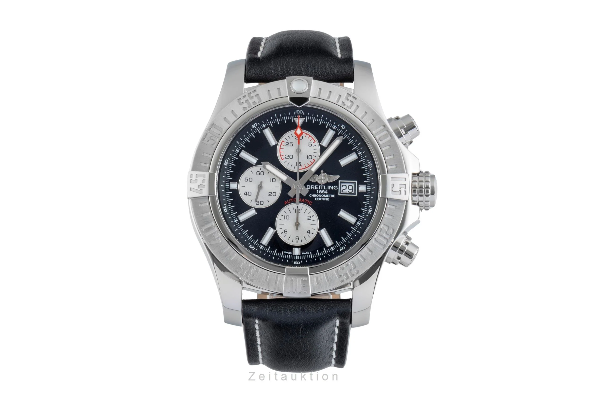 Breitling Super Avenger II chronograph steel automatic men's watch A13371  [2506190] - Image 5