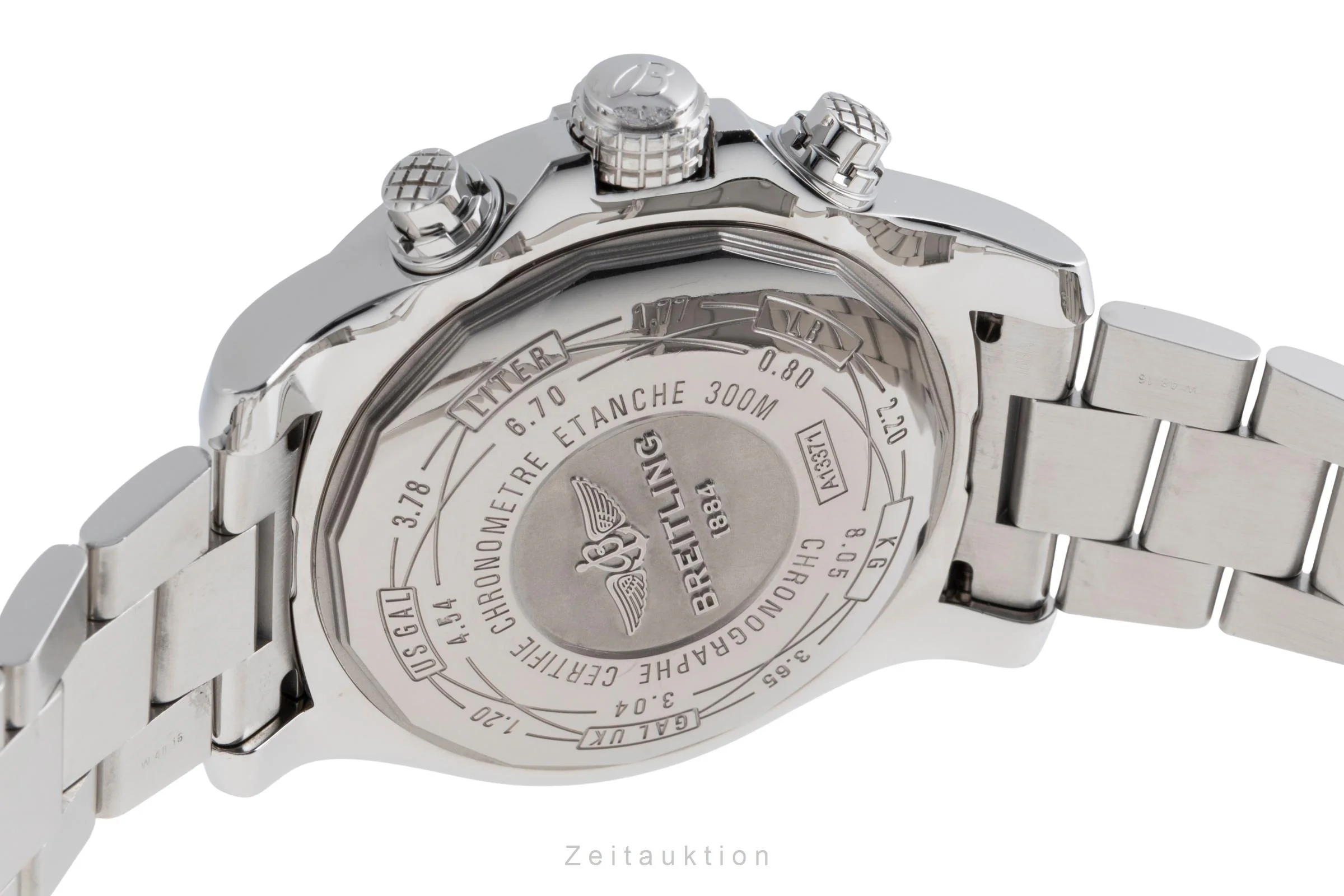 Breitling Super Avenger II chronograph steel automatic men's watch A1337111/BC28  [2502795] - Image 11