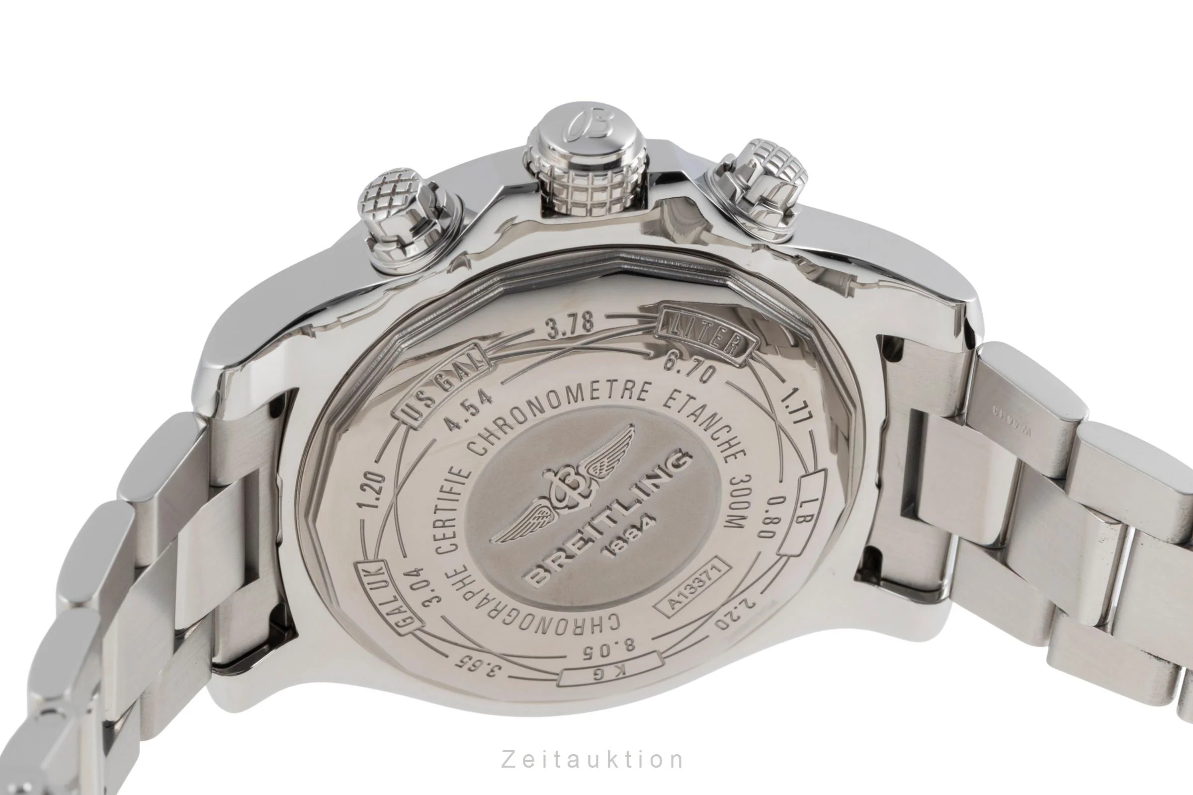 Breitling Super Avenger II chronograph steel automatic men's watch A1337111/BC29/168A  [2502980] - Image 11