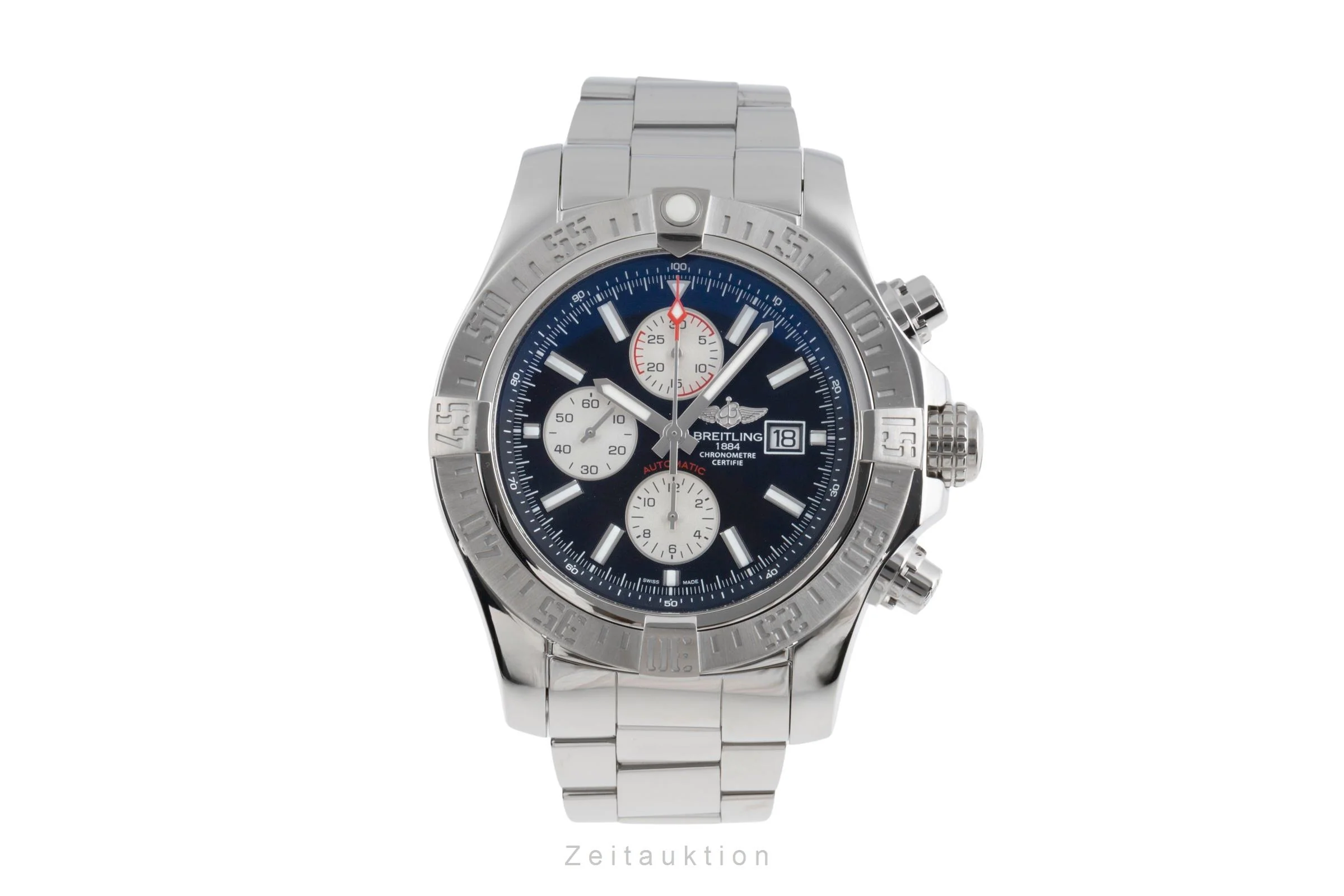 Breitling Super Avenger II chronograph steel automatic men's watch A1337111/BC29/168A  [2502980] - Image 5