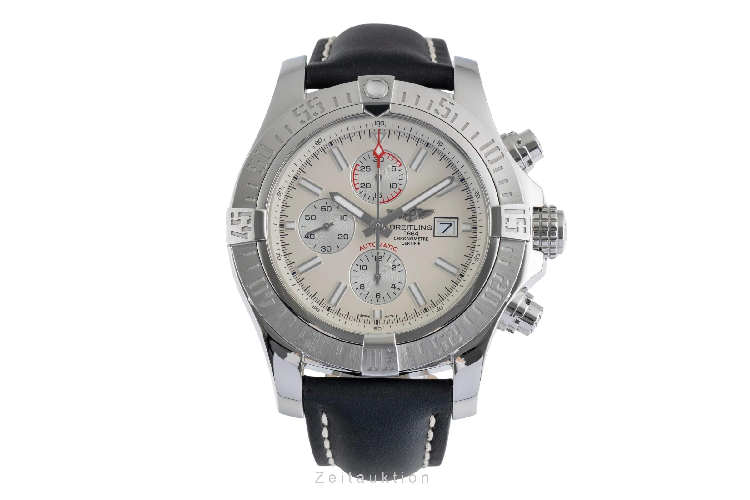 Breitling Super Avenger II chronograph steel automatic men's watch A1337111/G779  [2502477] - Image 5