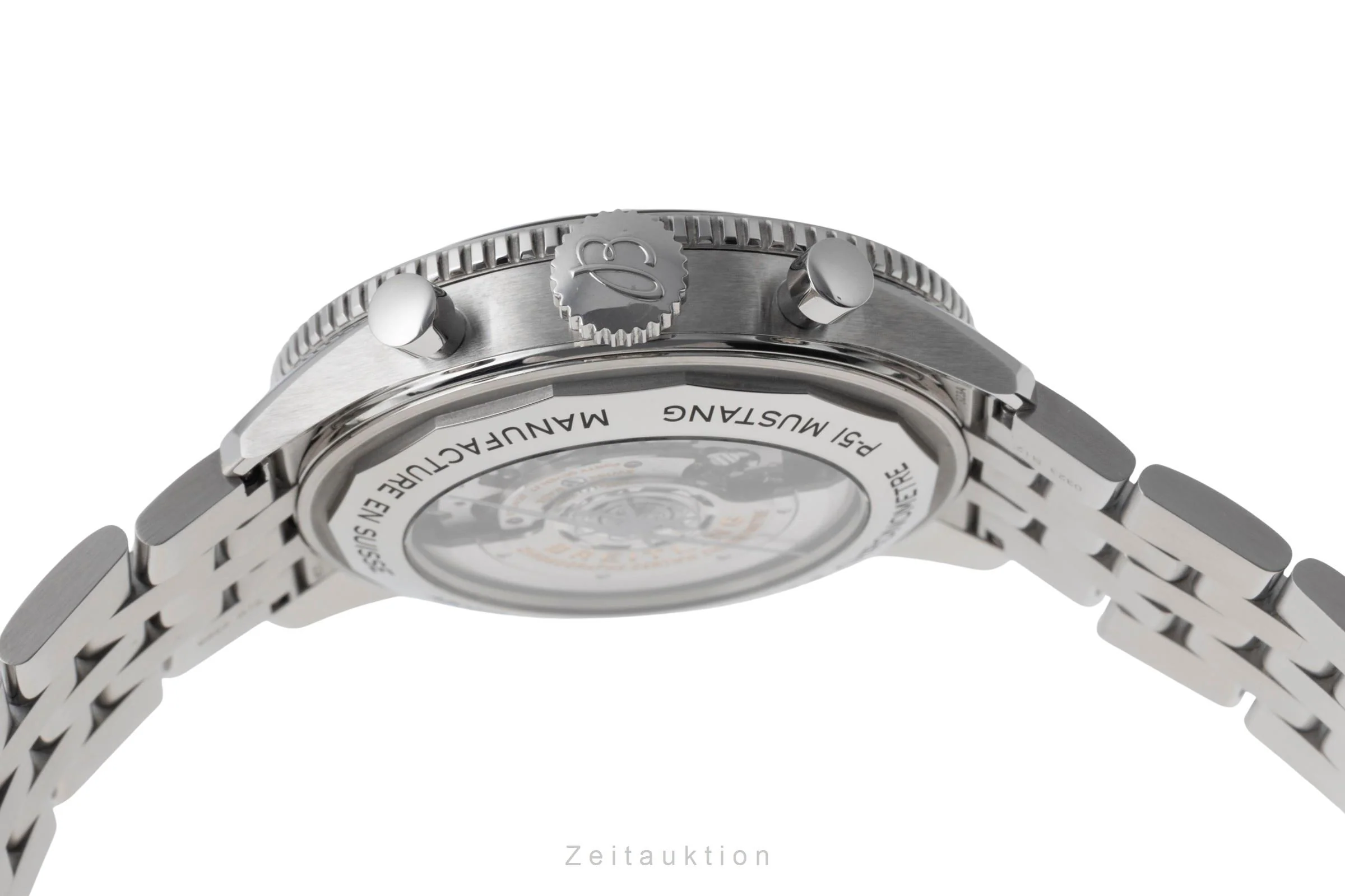 Breitling Super Avi chronograph steel automatic men's watch AB04453A1B1A1 LP: 11500EUR  [2600453] - Image 13