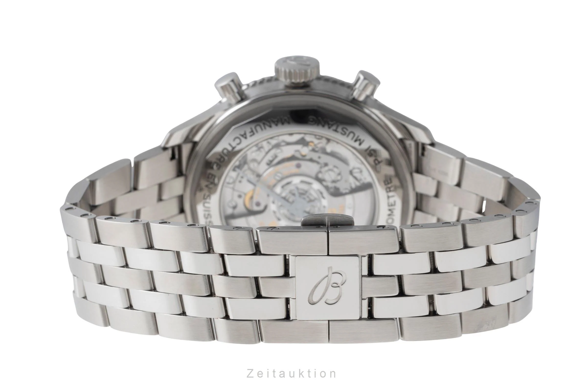 Breitling Super Avi chronograph steel automatic men's watch AB04453A1B1A1 LP: 11500EUR  [2600453] - Image 14