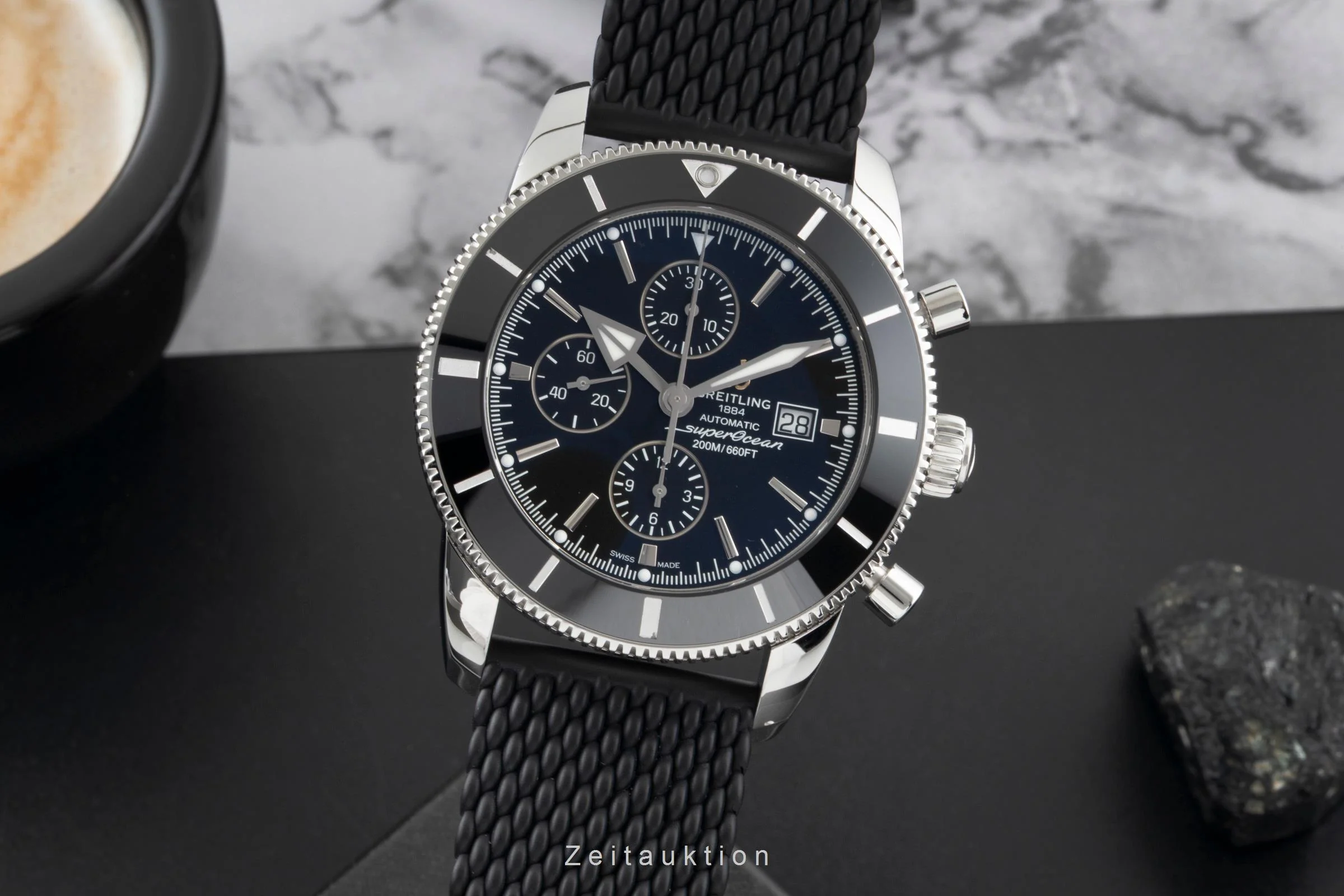 Breitling Superocean Chronograph chronograph steel automatic men's watch A13312 LP: 9100EUR  [2600510] - Image 2