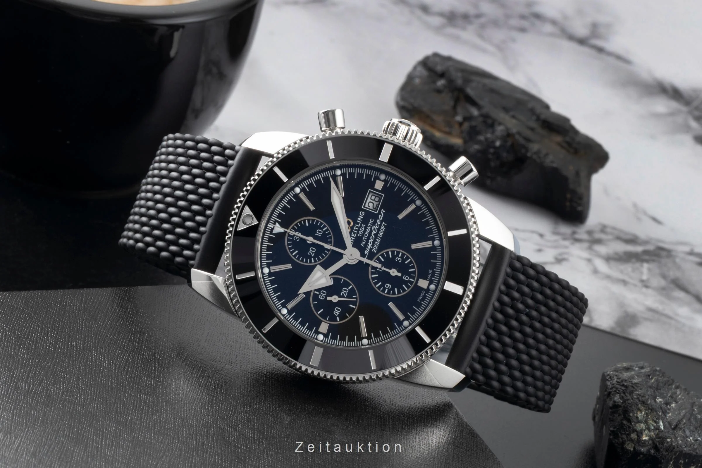 Breitling Superocean Chronograph chronograph steel automatic men's watch A13312 LP: 9100EUR  [2600510] - Image 3