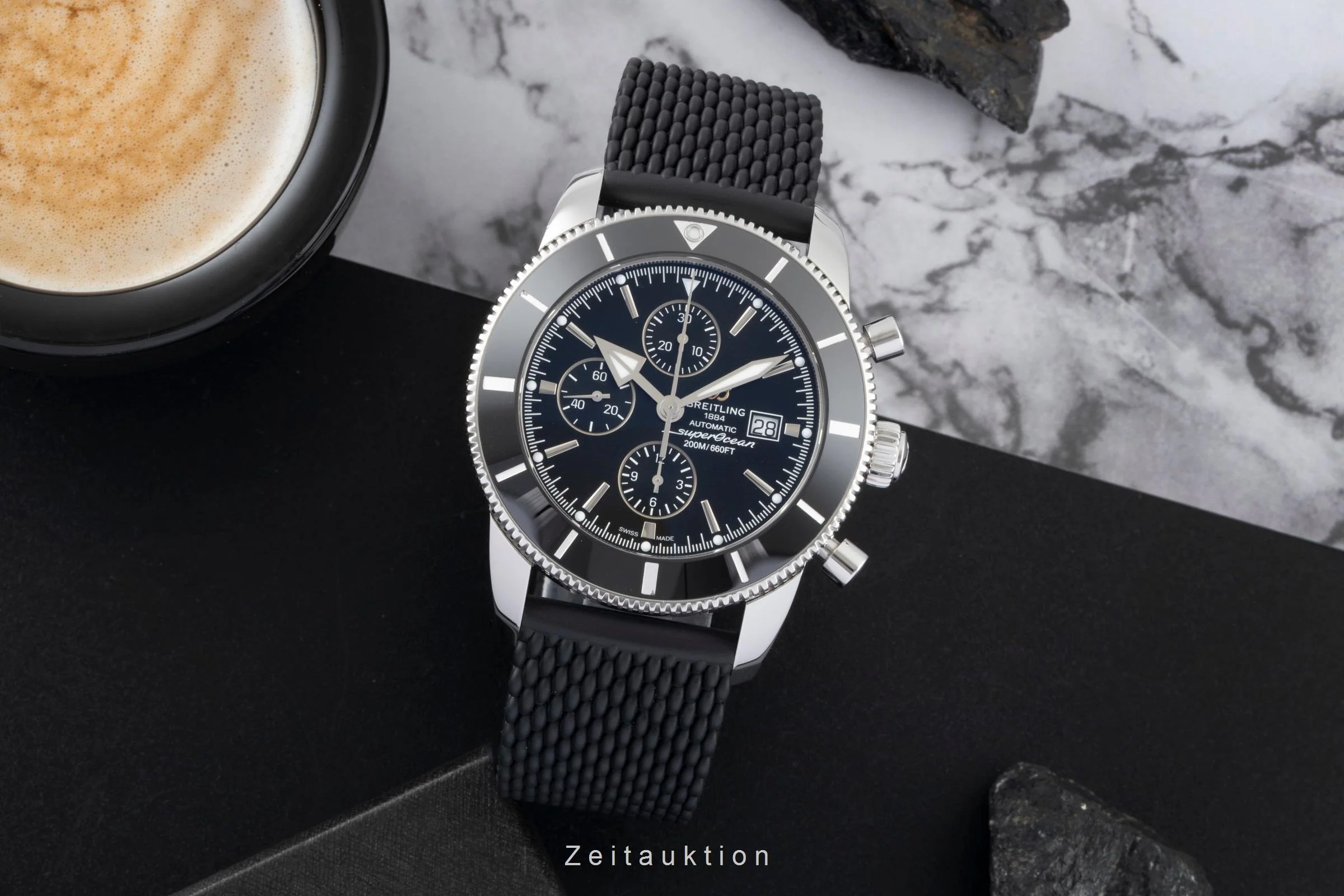 Breitling Superocean Chronograph chronograph steel automatic men's watch A13312 LP: 9100EUR  [2600510] - Image 4