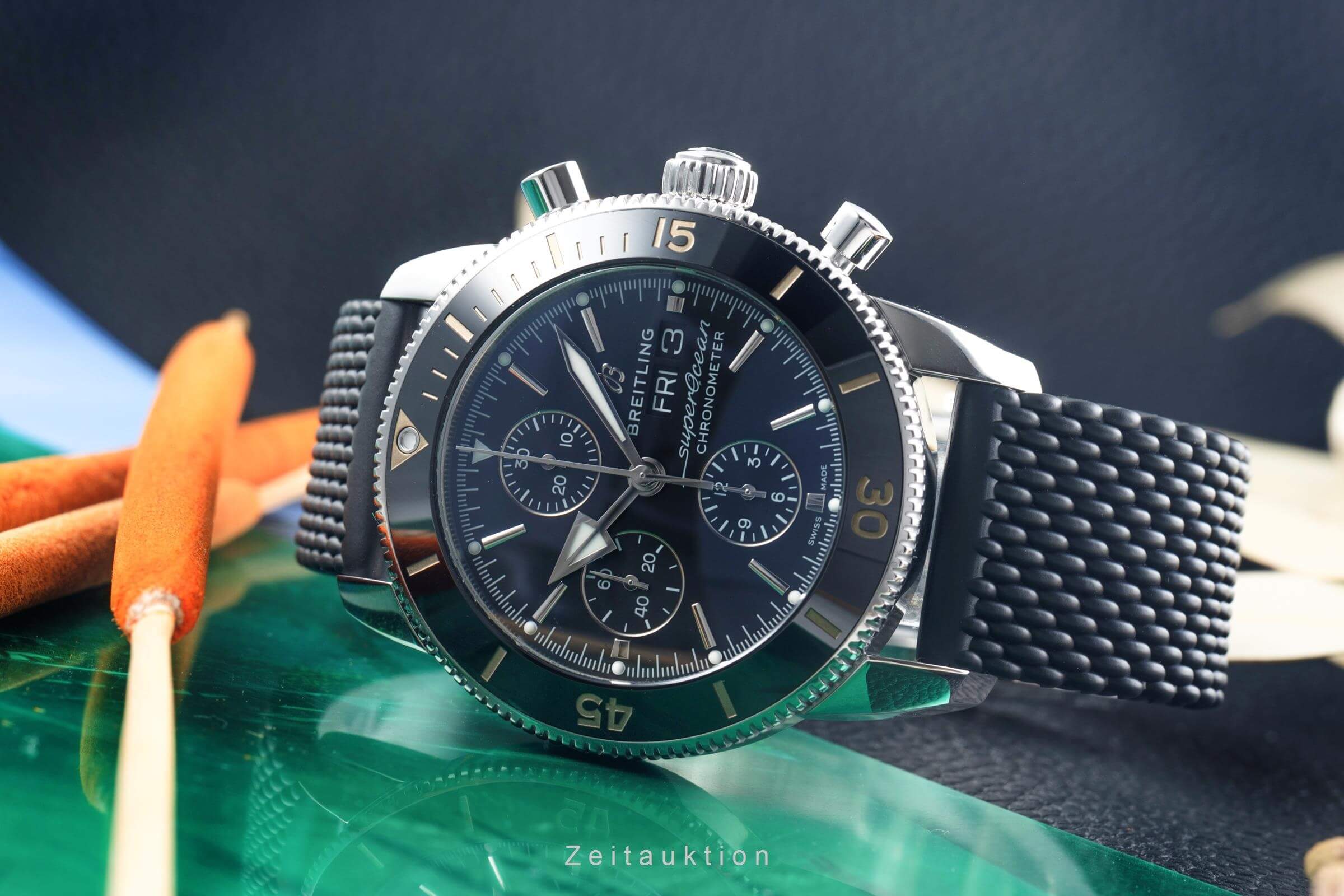 Breitling Superocean Chronograph chronograph steel automatic men's watch A13313121B1S1 LP: 8250EUR  [2501083] - Image 3