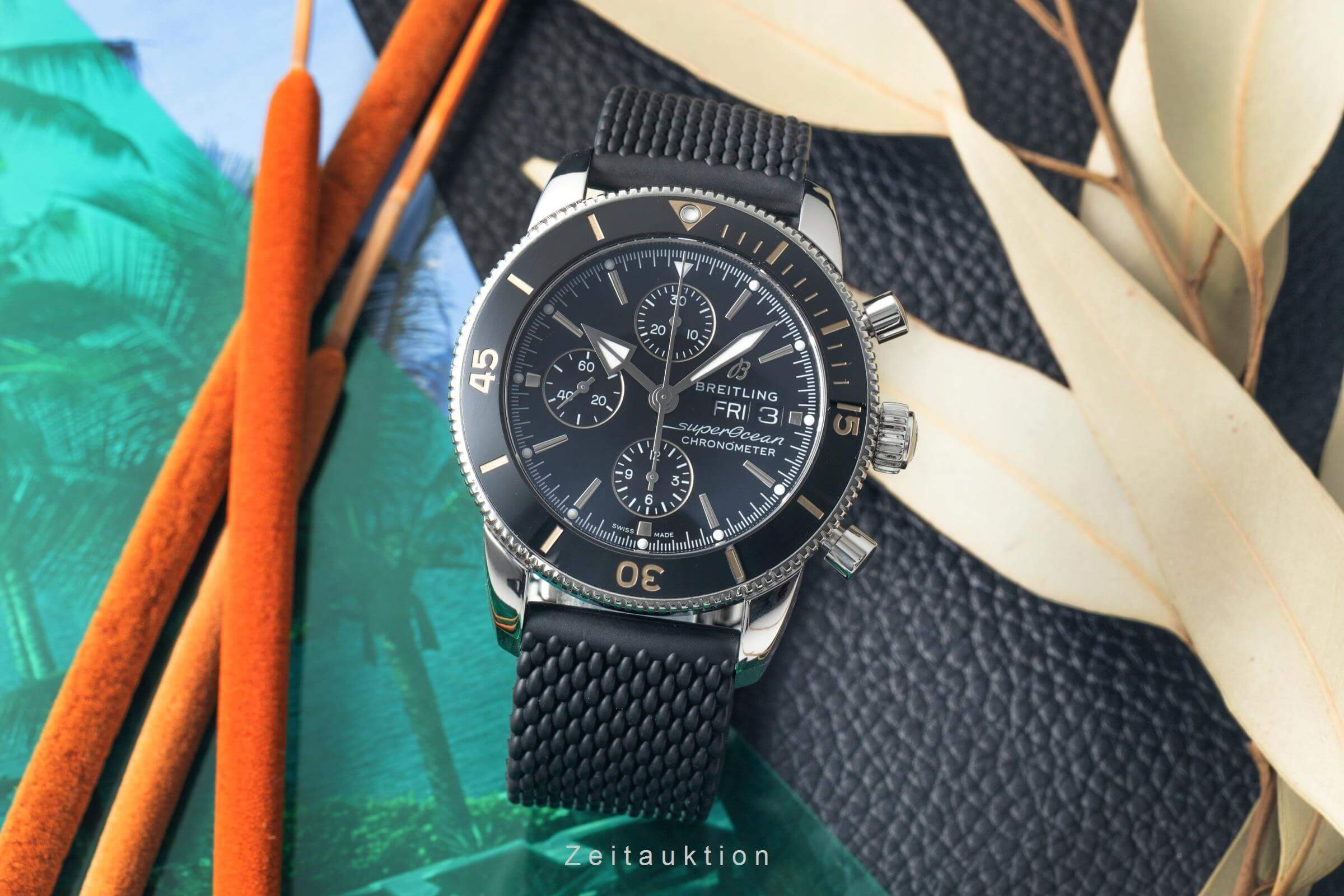Breitling Superocean Chronograph chronograph steel automatic men's watch A13313121B1S1 LP: 8250EUR  [2501083] - Image 4