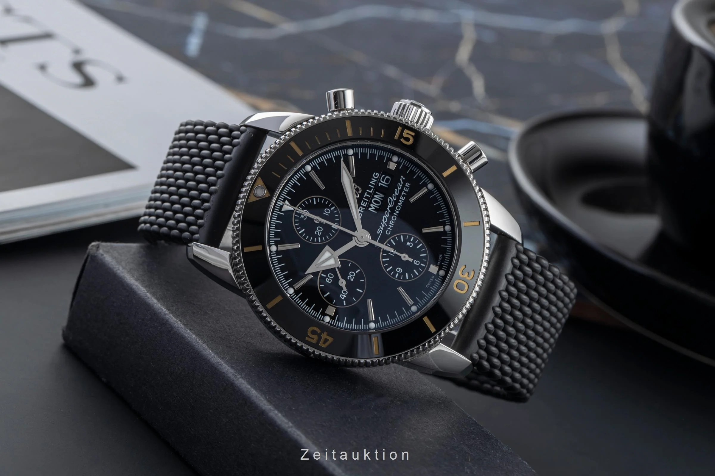 Breitling Superocean Chronograph chronograph steel automatic men's watch A13313121B1S1 LP: 8900EUR  [2504532] - Image 3