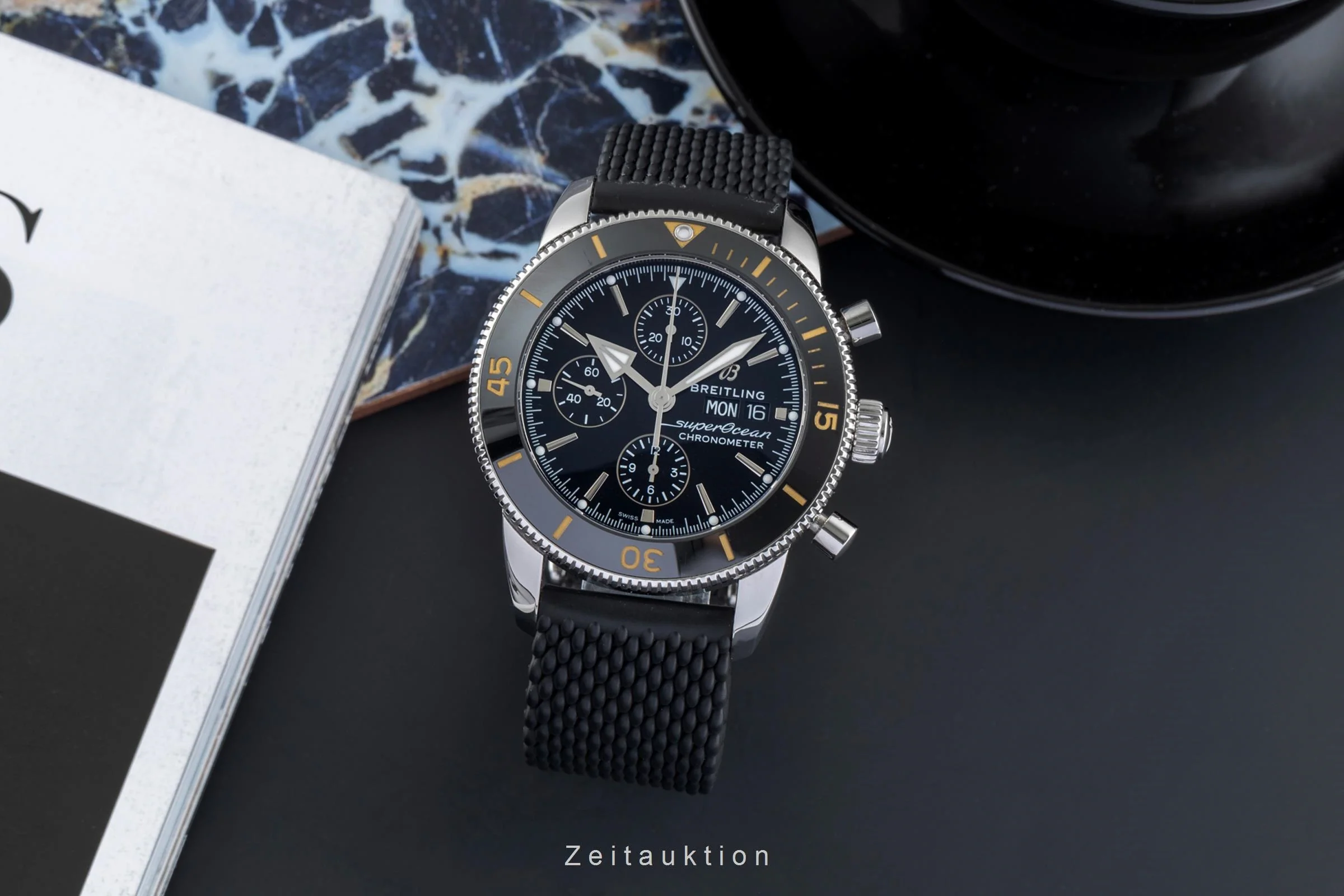 Breitling Superocean Chronograph chronograph steel automatic men's watch A13313121B1S1 LP: 8900EUR  [2504532] - Image 4