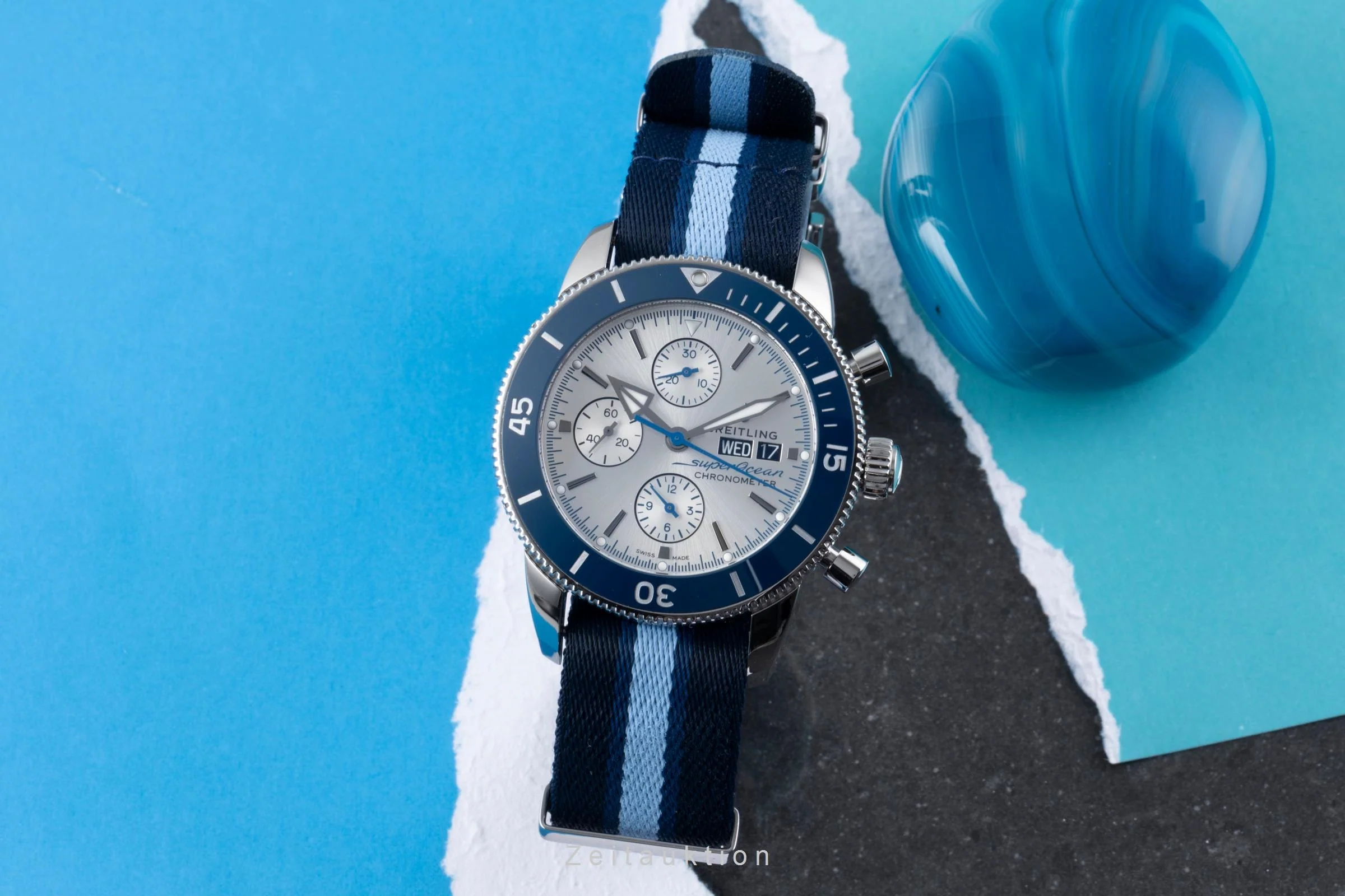 Breitling Superocean Chronograph chronograph steel automatic men's watch A133131A1G1W1 Limited  [2507368] - Image 4