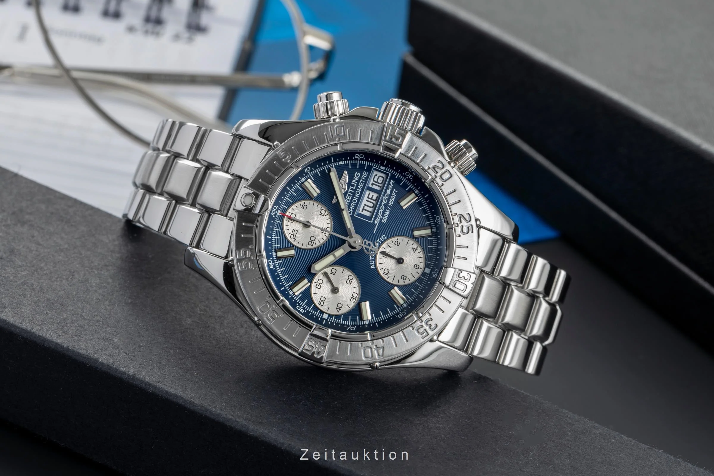 Breitling Superocean Chronograph chronograph steel automatic men's watch A13340  [2503450] - Image 3