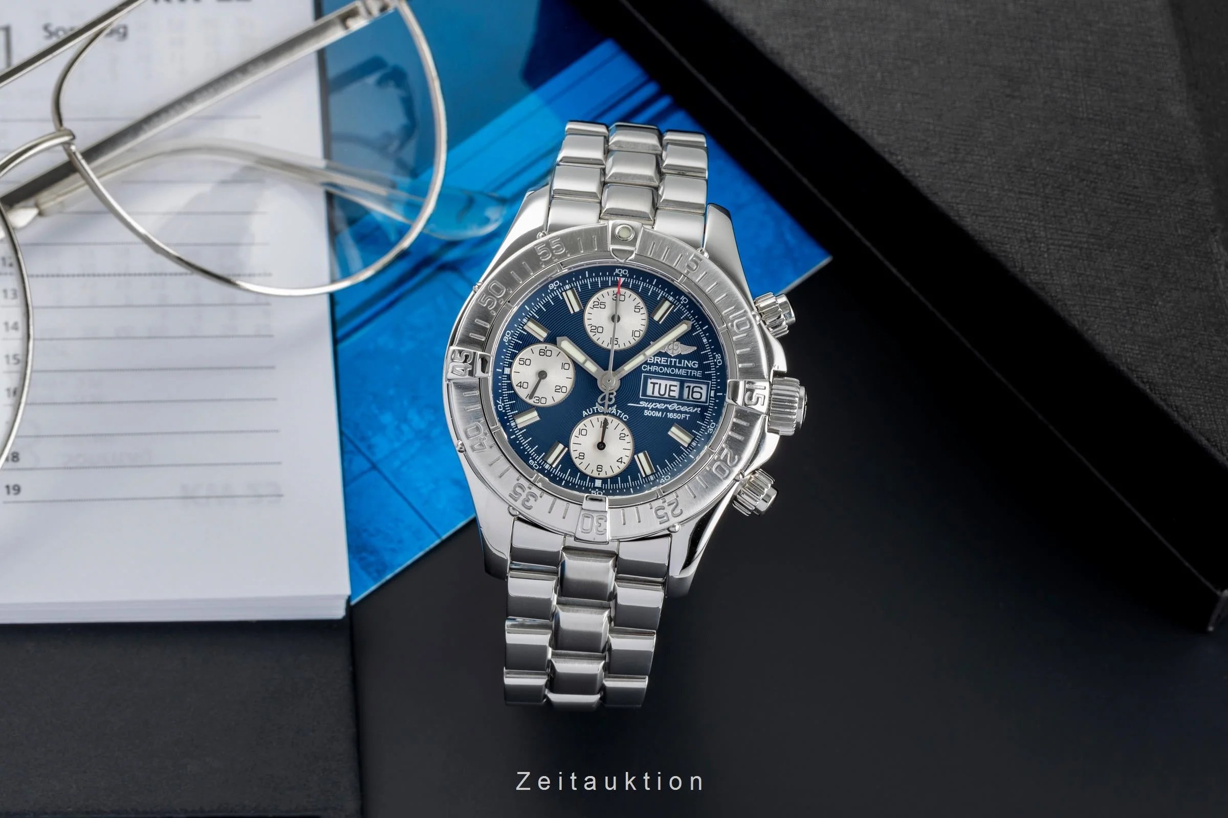Breitling Superocean Chronograph chronograph steel automatic men's watch A13340  [2503450] - Image 4
