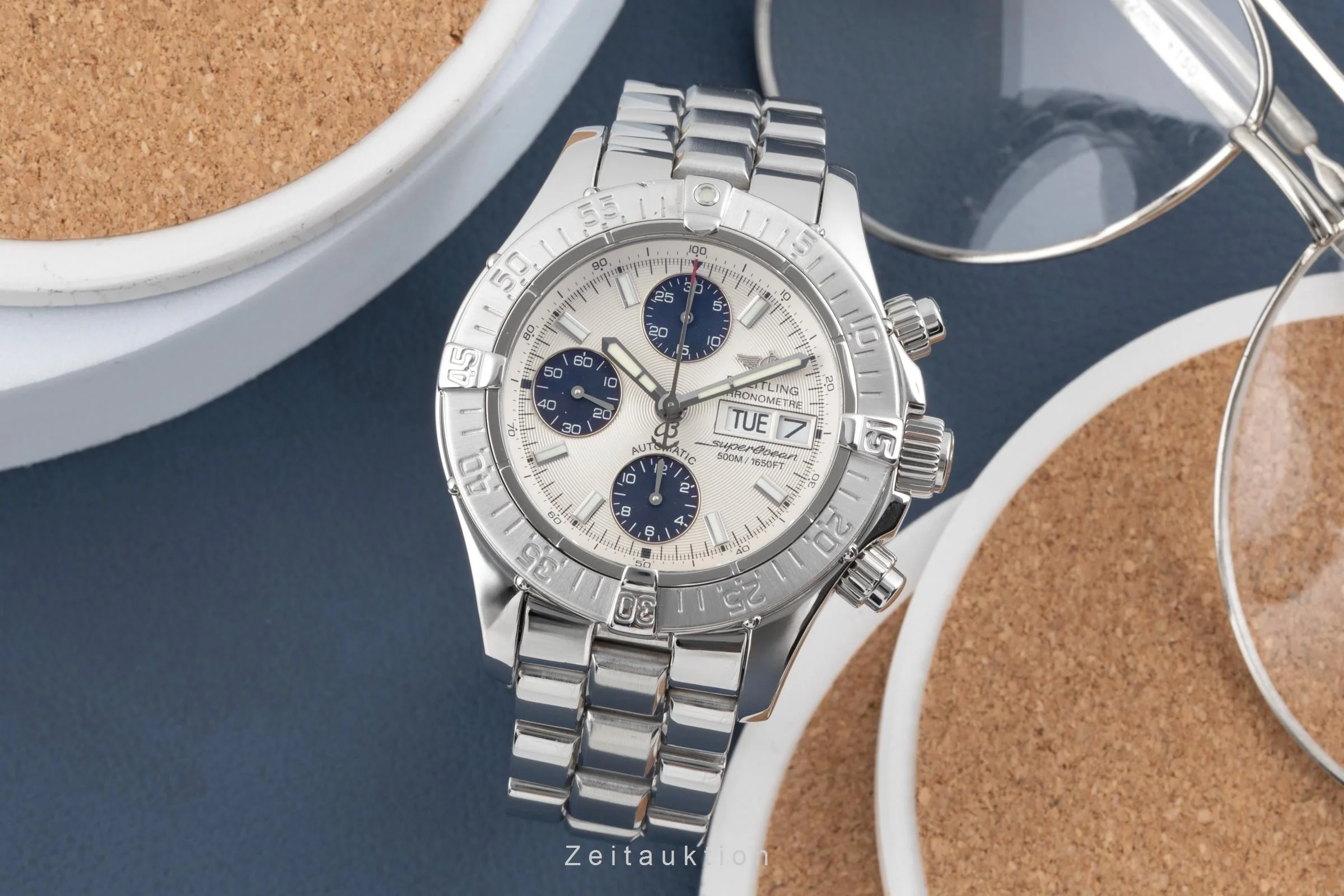 Breitling Superocean Chronograph chronograph steel automatic men's watch A13340  [2505760] - Image 4