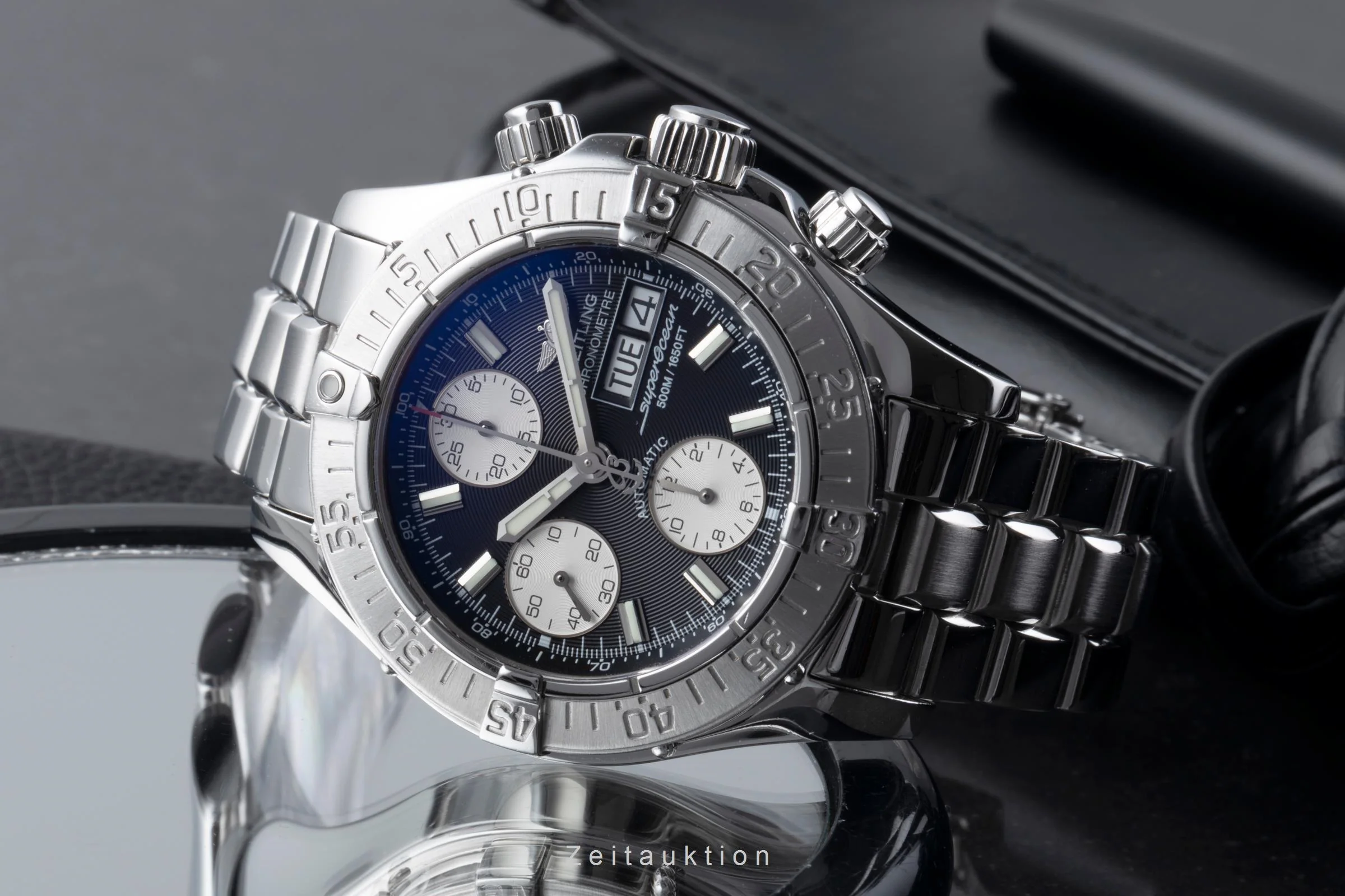 Breitling Superocean Chronograph chronograph steel automatic men's watch A13340  [2506207] - Image 3