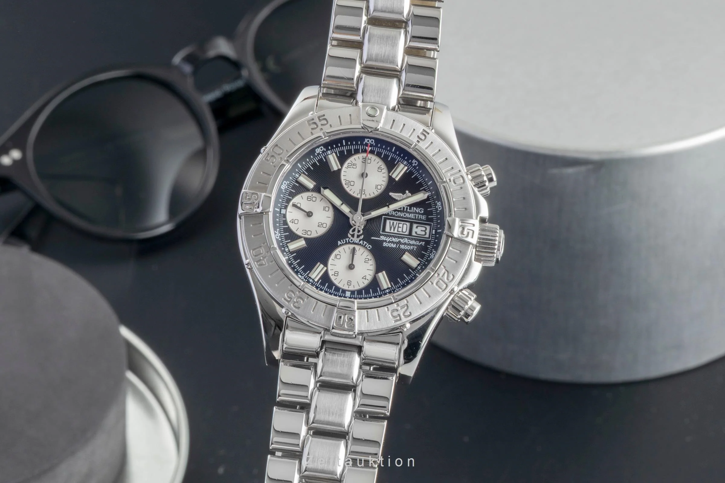 Breitling Superocean Chronograph chronograph steel automatic men's watch A13340  [2600088] - Image 2