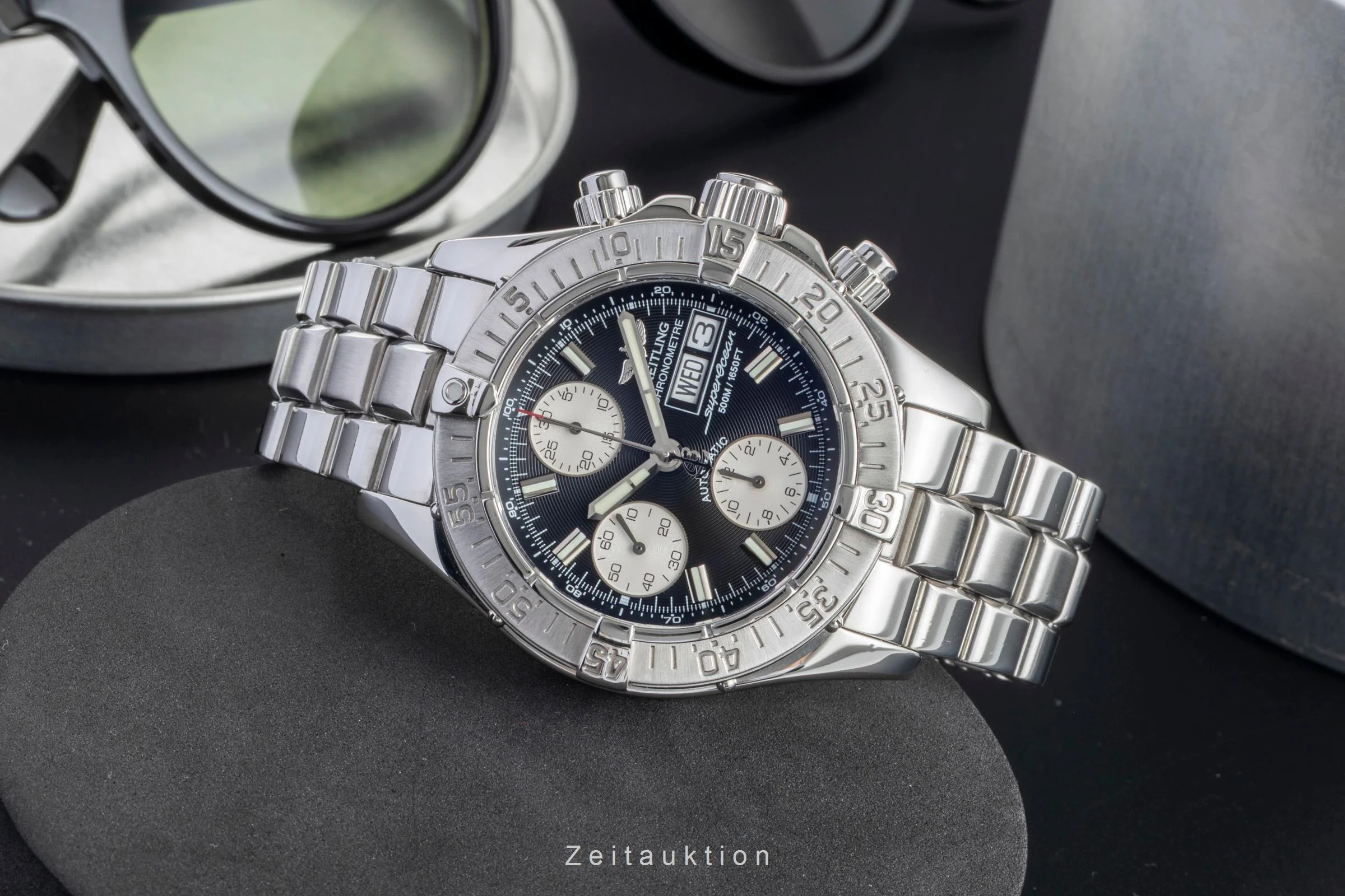 Breitling Superocean Chronograph chronograph steel automatic men's watch A13340  [2600088] - Image 3