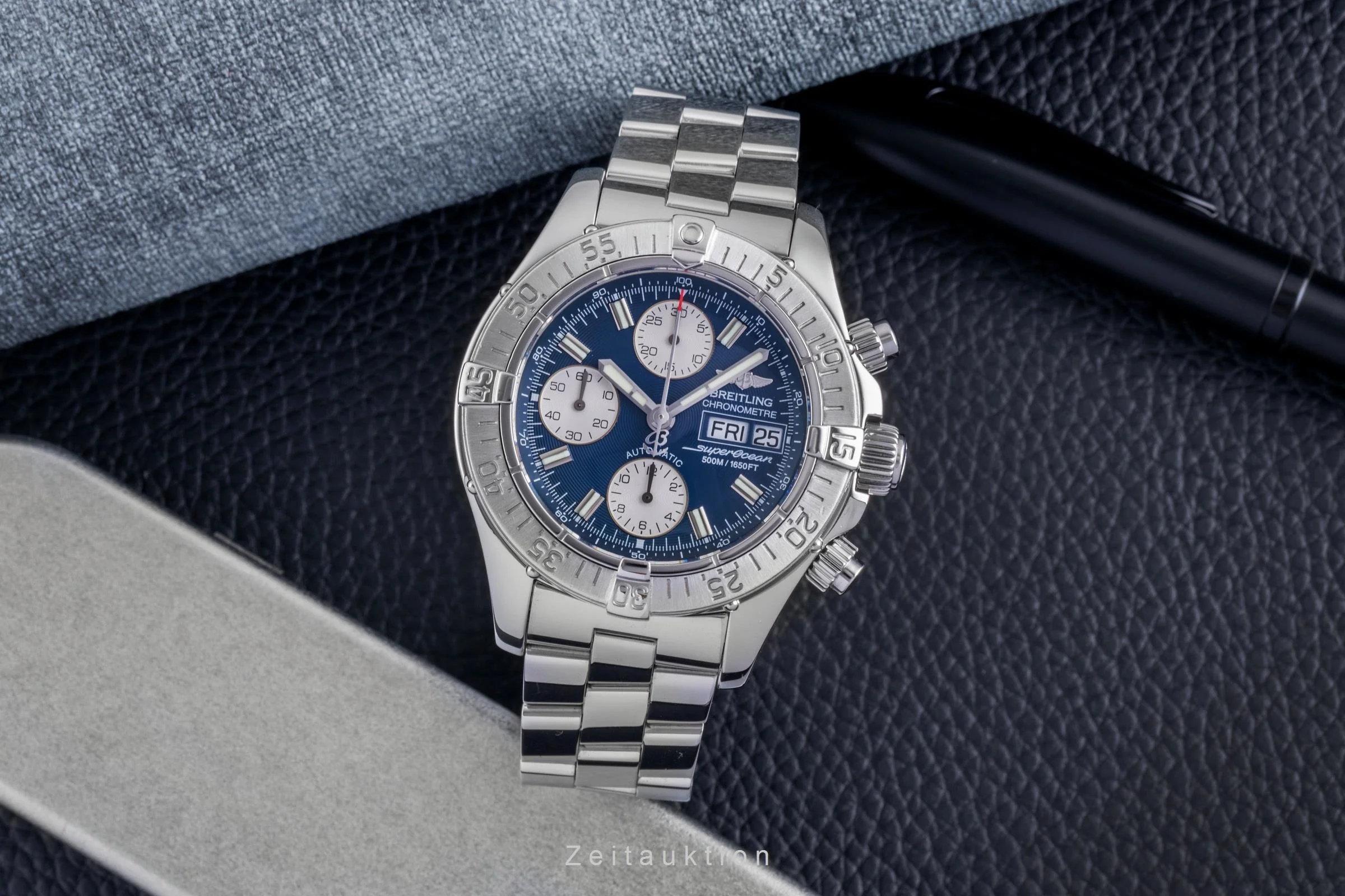 Breitling Superocean Chronograph chronograph steel automatic men's watch A13340  [2600711] - Image 4