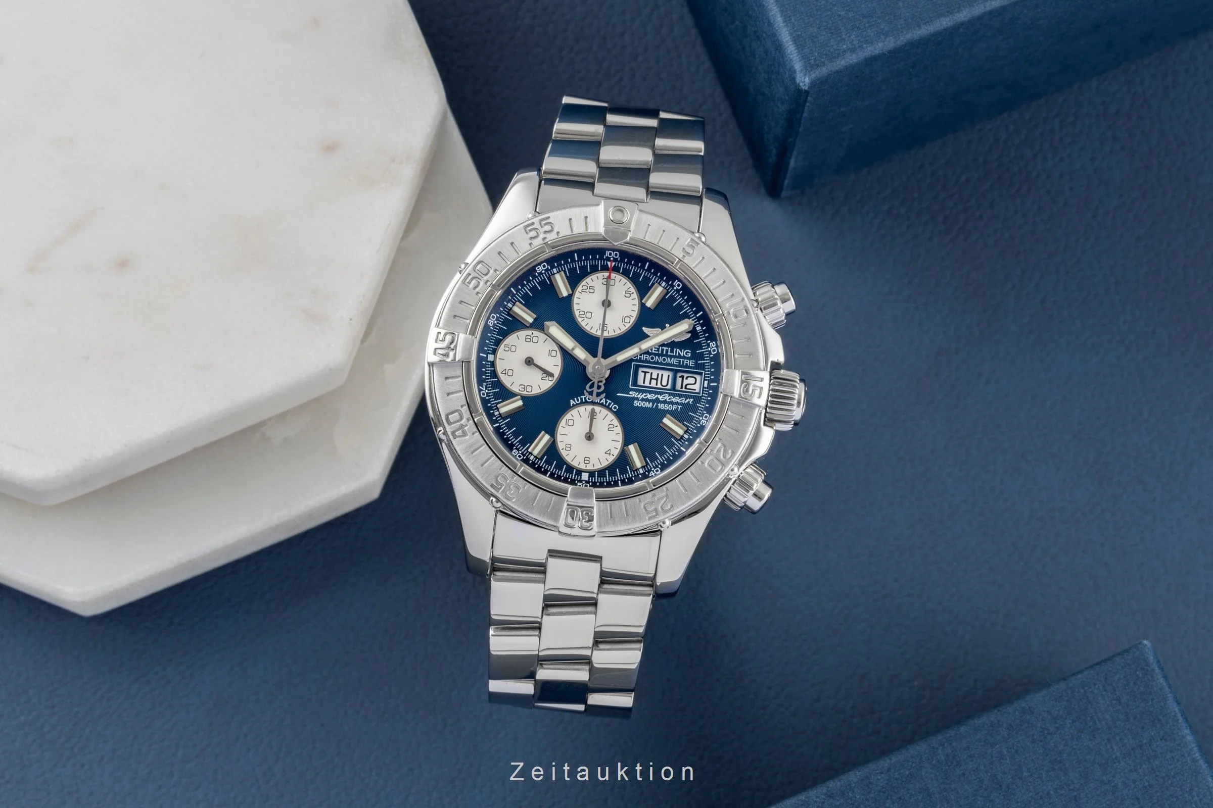 Breitling Superocean Chronograph chronograph steel automatic men's watch A1334011/C616  [2600090] - Image 4
