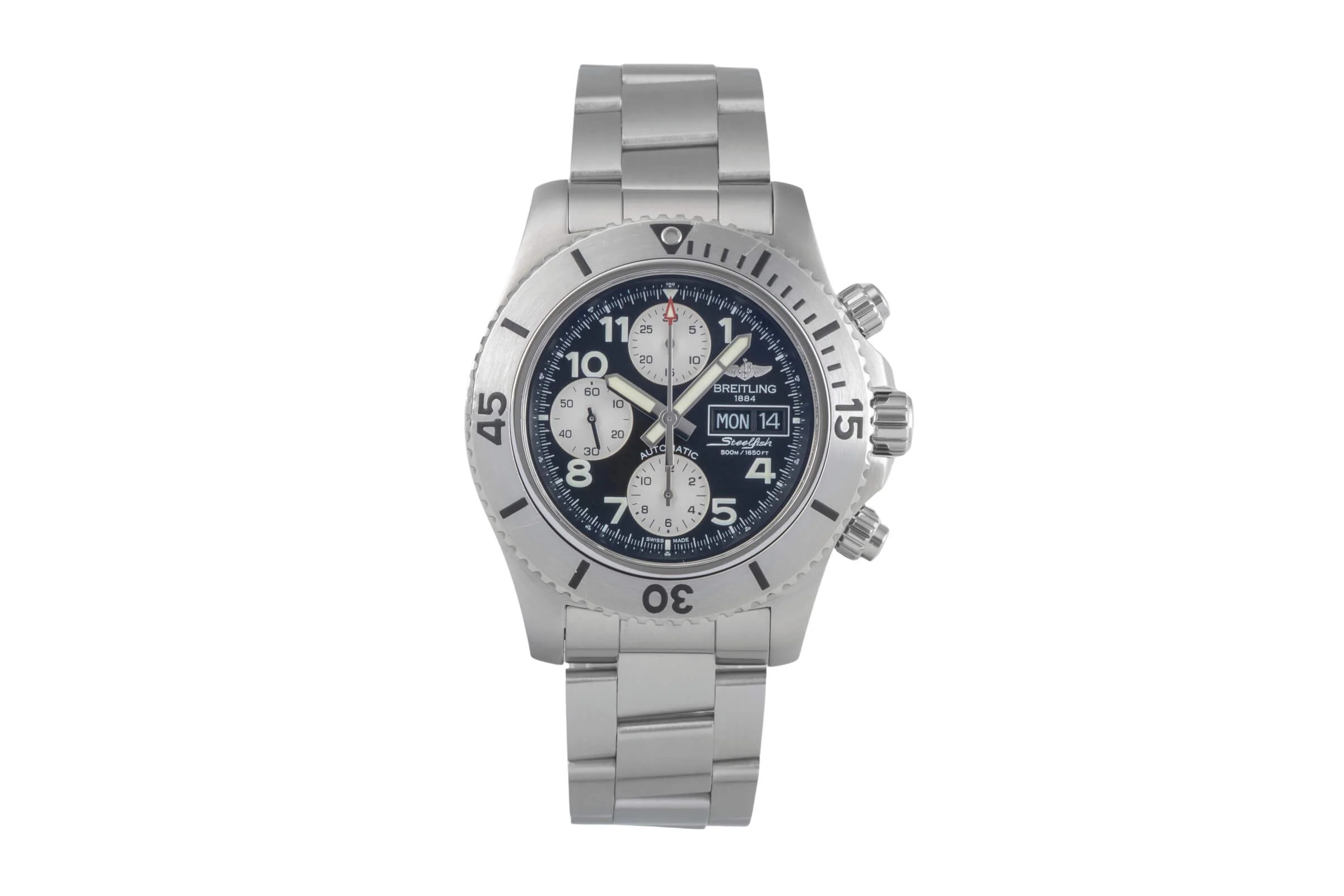 Breitling Superocean Chronograph chronograph steel automatic men's watch A13341  [2500480] - Image 5