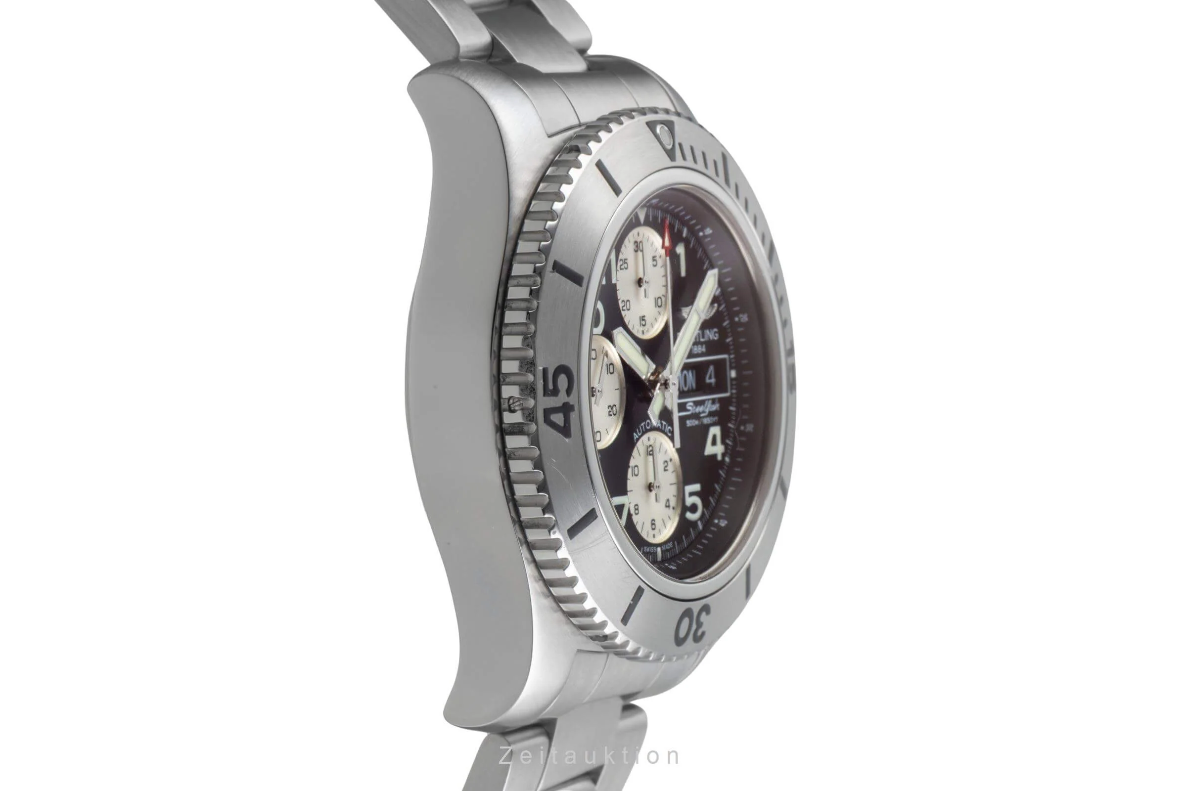 Breitling Superocean Chronograph chronograph steel automatic men's watch A13341  [2500480] - Image 8