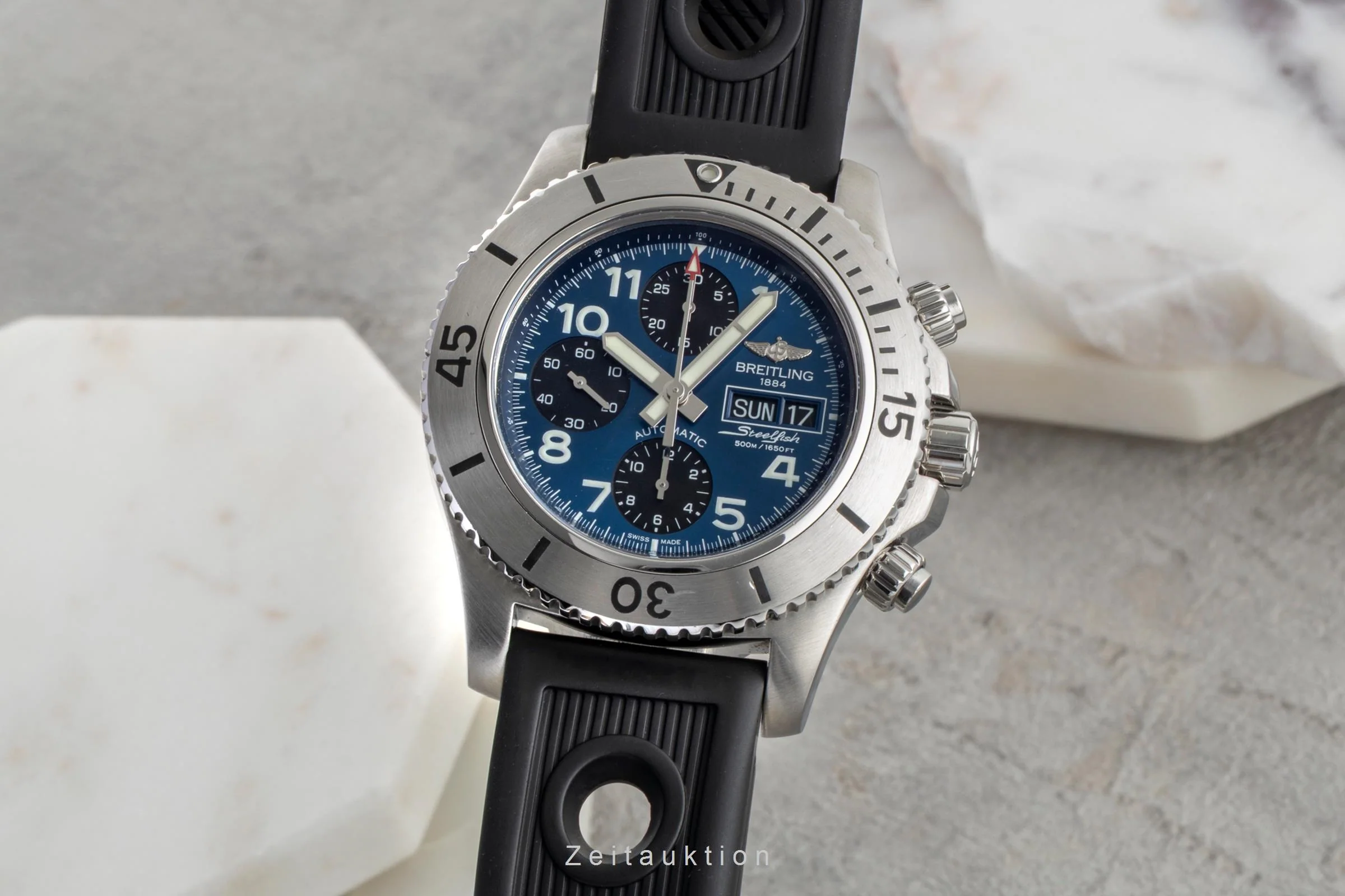 Breitling Superocean Chronograph chronograph steel automatic men's watch A13341  [2600599] - Image 2