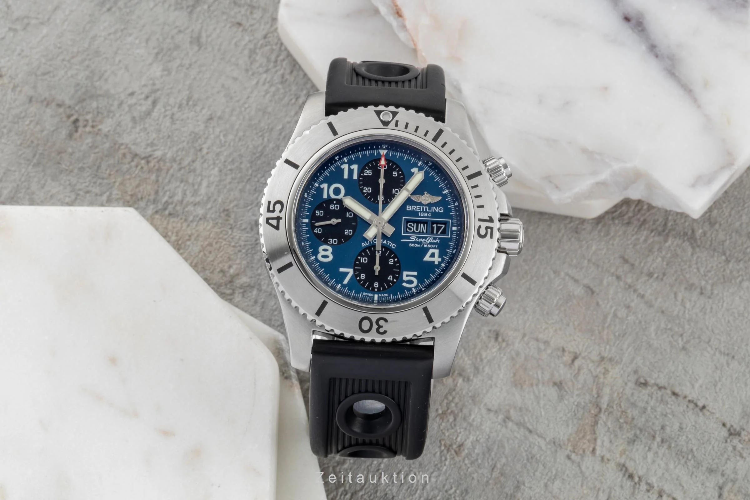 Breitling Superocean Chronograph chronograph steel automatic men's watch A13341  [2600599] - Image 4