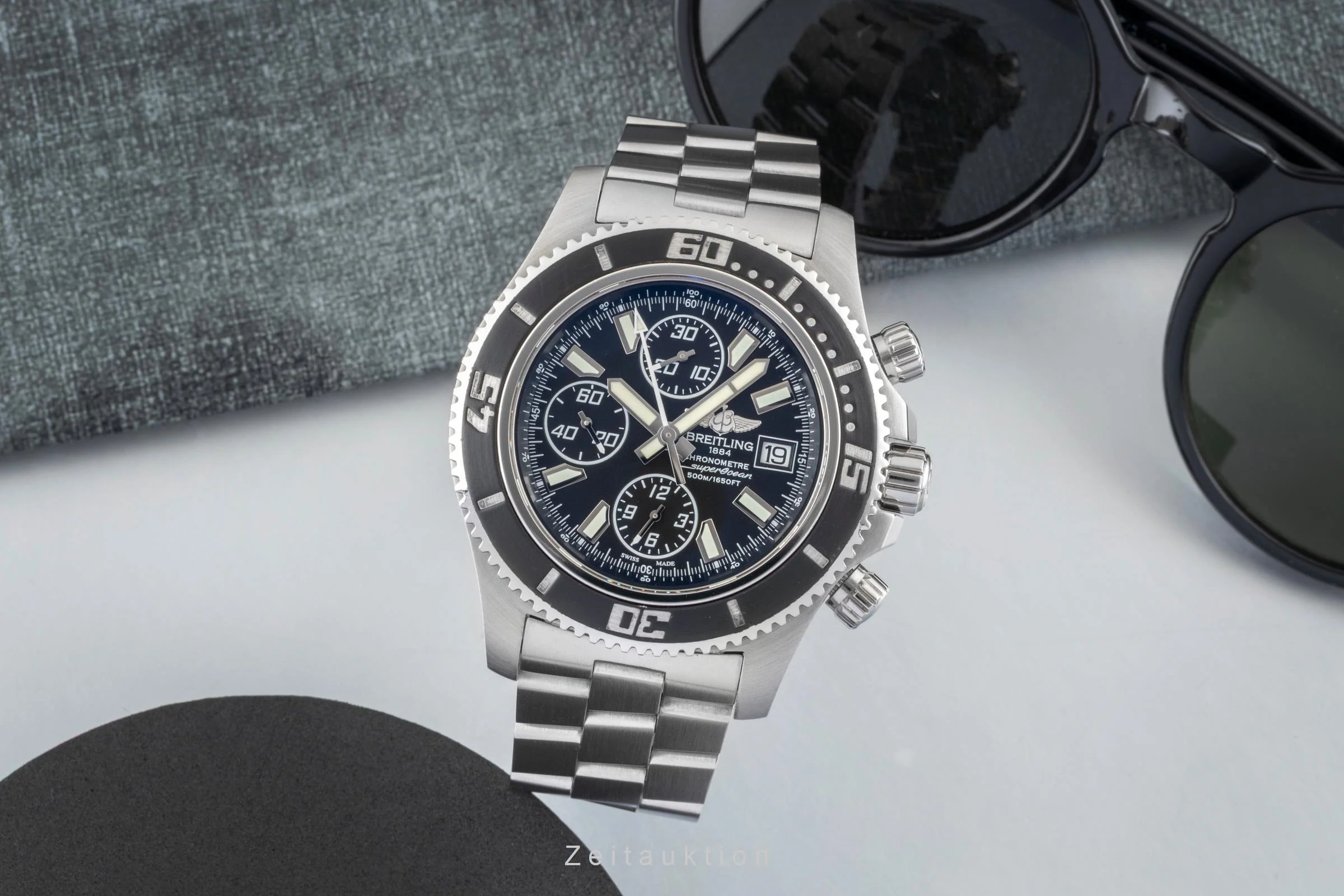 Breitling Superocean Chronograph chronograph steel automatic men's watch A13341  [2601287] - Image 4
