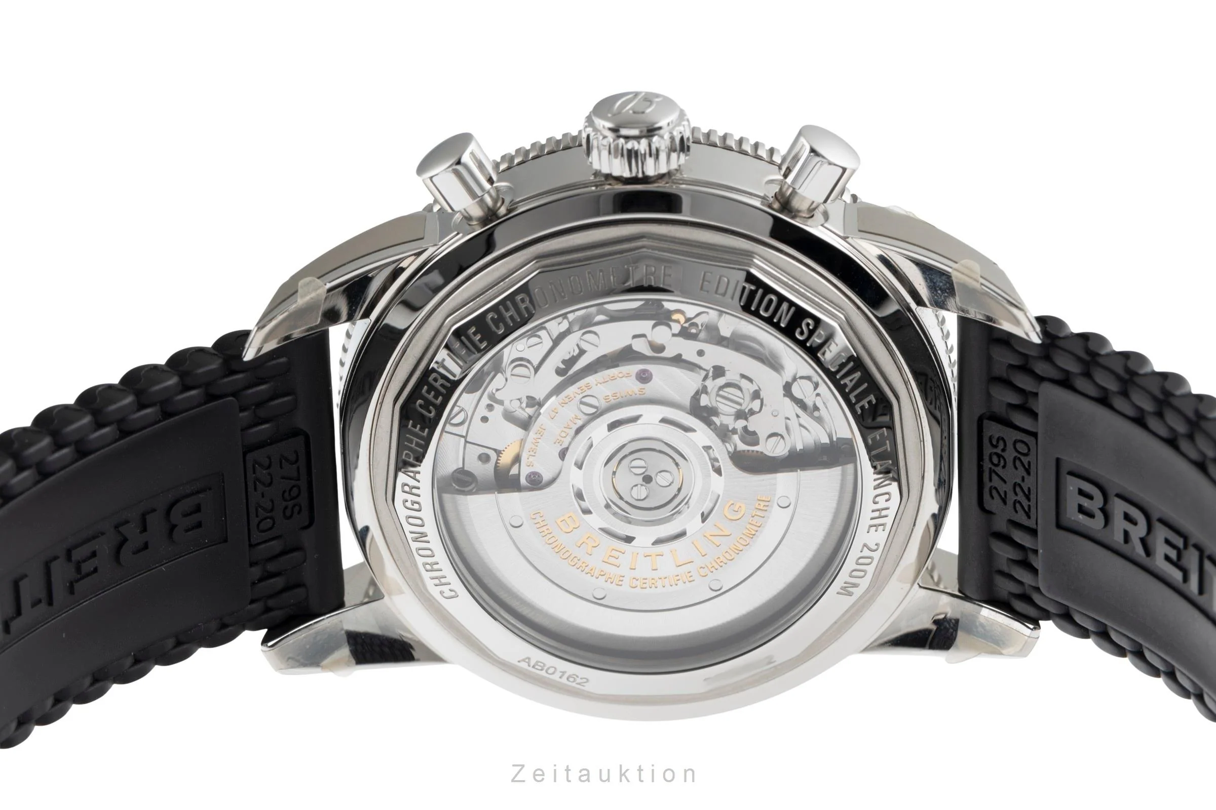 Breitling Superocean Chronograph chronograph steel automatic men's watch AB0162 LP: 8500EUR  [2505048] - Image 12