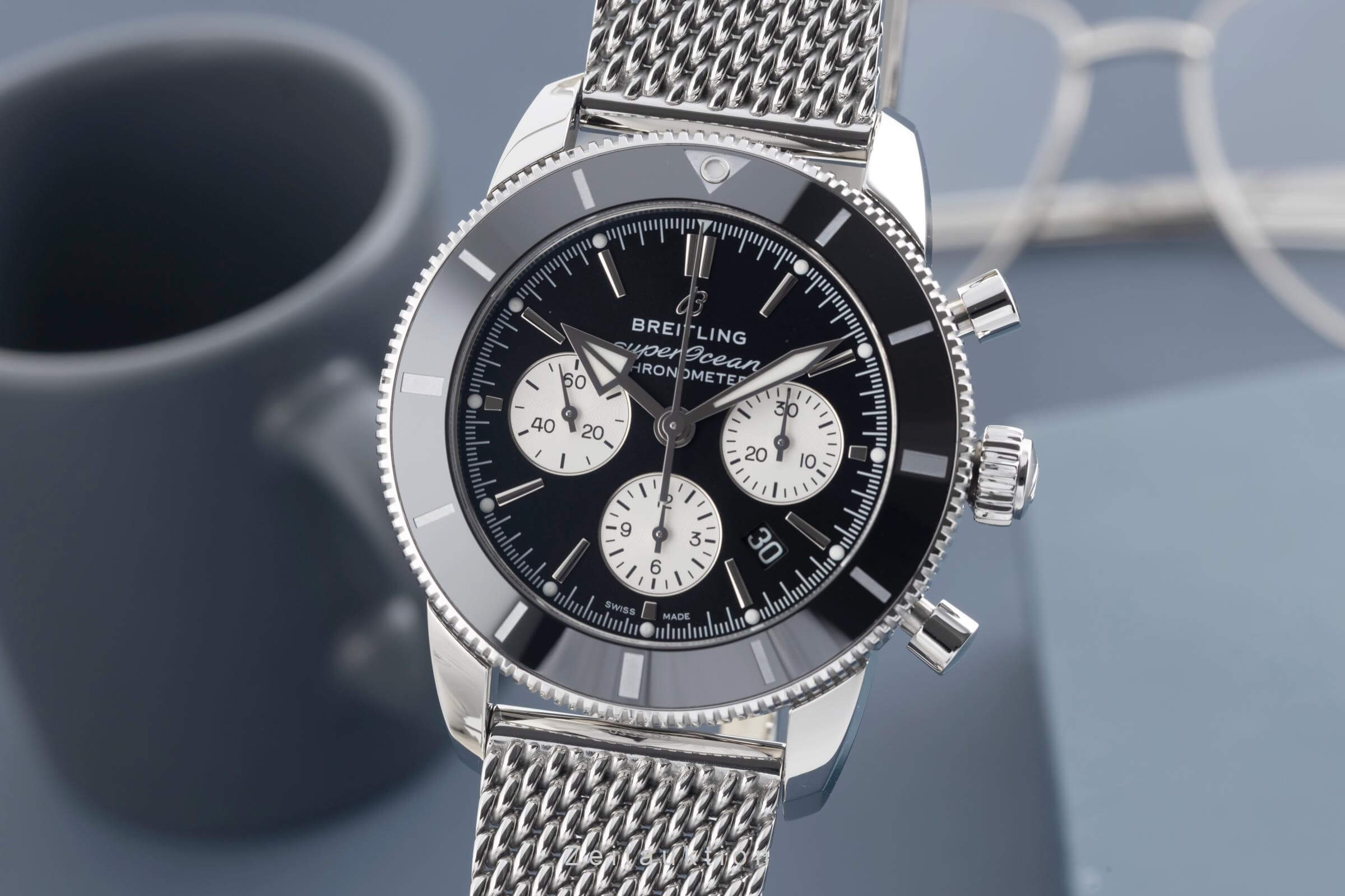 Breitling Superocean Chronograph chronograph steel automatic men's watch AB0162121B1A1 LP: 8850EUR  [2502270] - Image 2