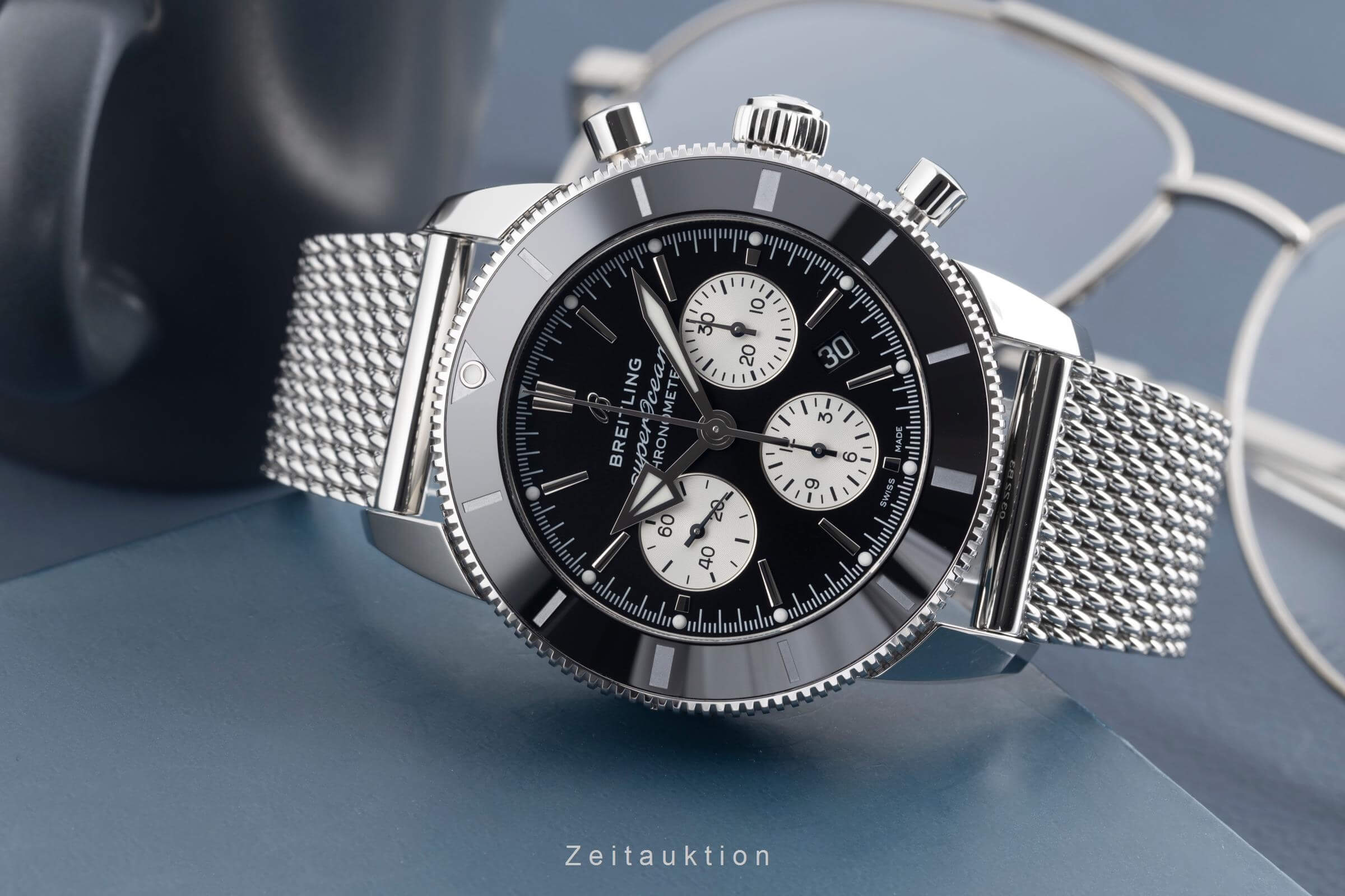 Breitling Superocean Chronograph chronograph steel automatic men's watch AB0162121B1A1 LP: 8850EUR  [2502270] - Image 3