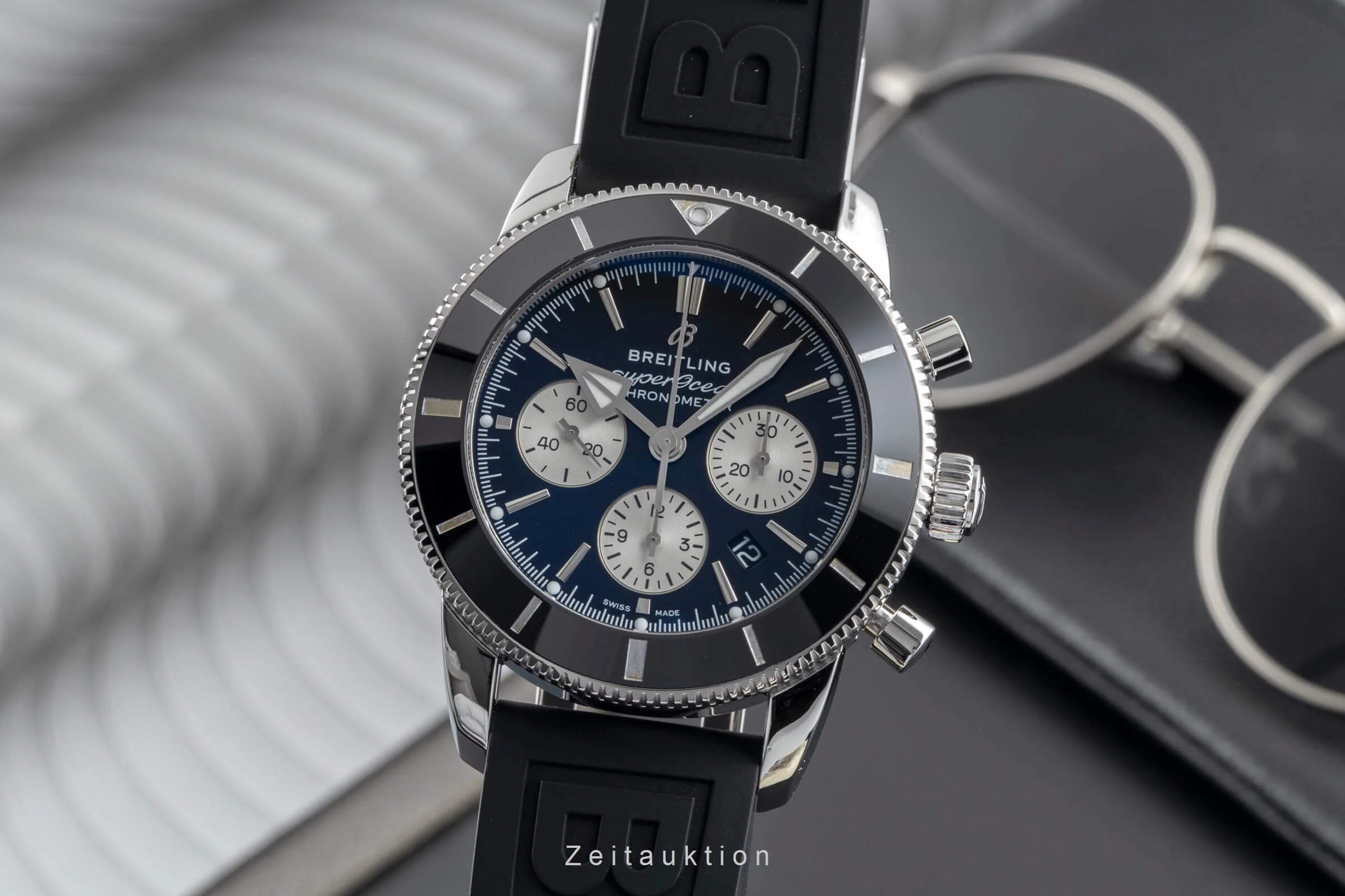 Breitling Superocean Chronograph chronograph steel automatic men's watch AB0162121B1S1 LP: 8500EUR  [2502452] - Image 2