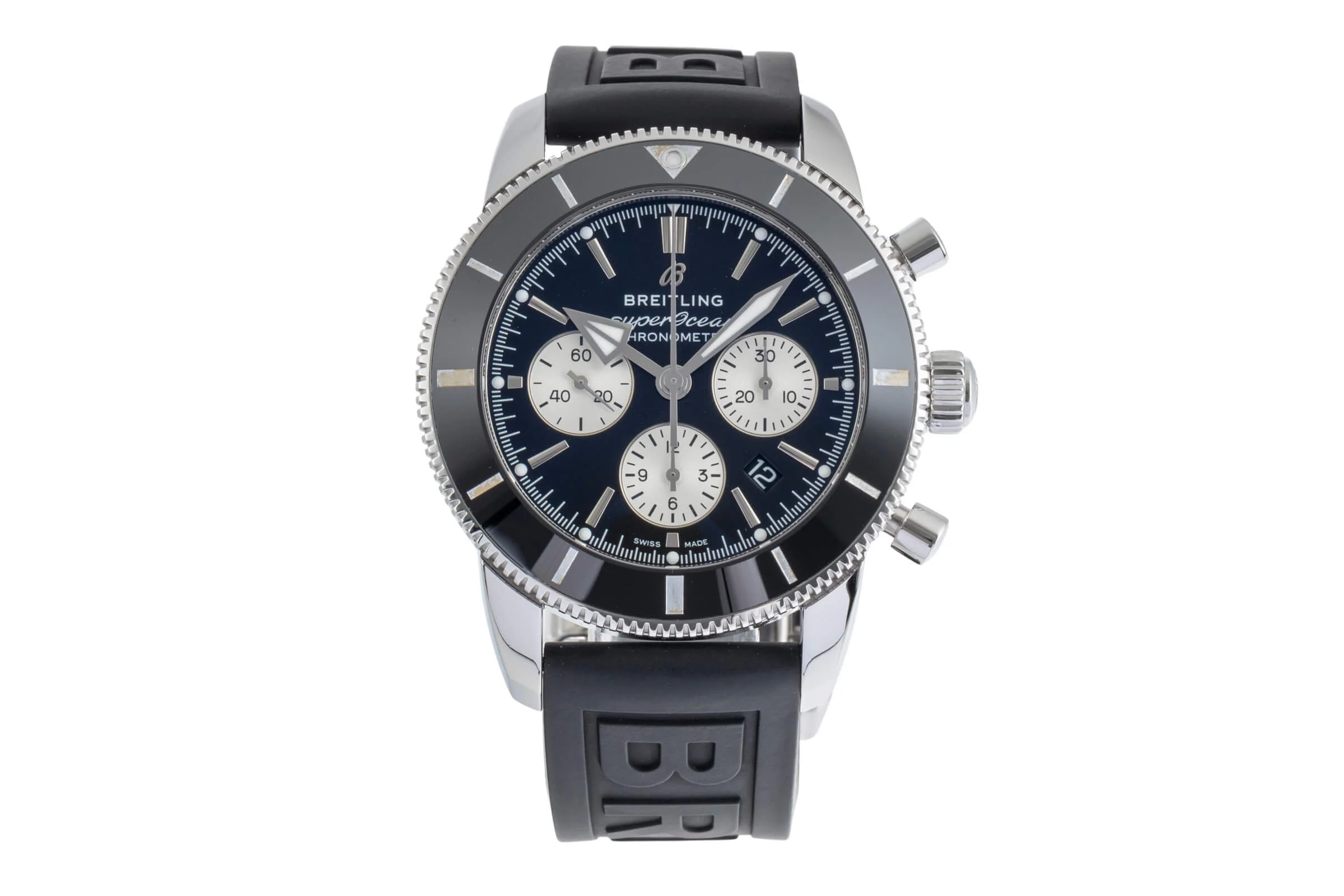 Breitling Superocean Chronograph chronograph steel automatic men's watch AB0162121B1S1 LP: 8500EUR  [2502452] - Image 5