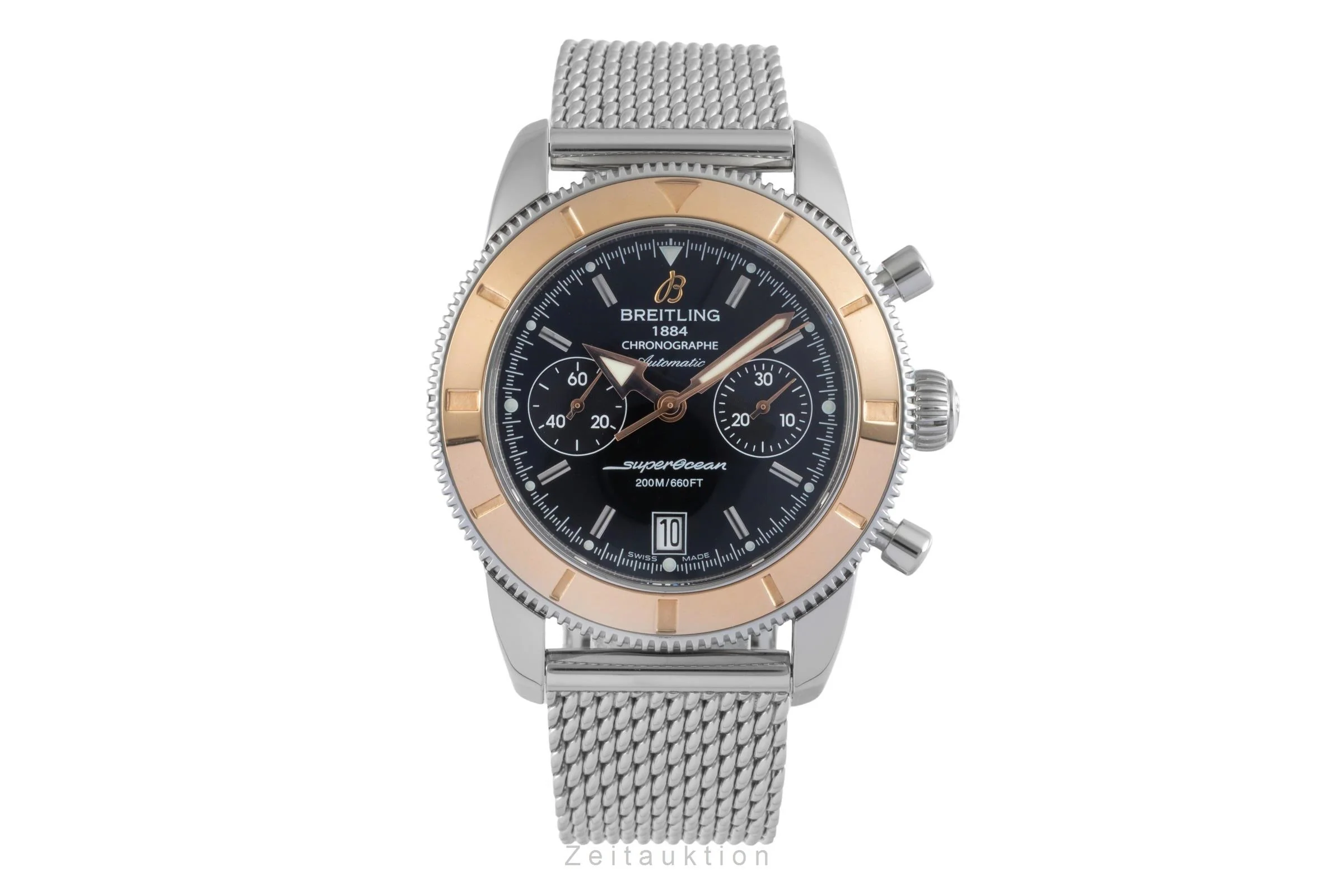 Breitling Superocean Chronograph chronograph steel / gold automatic men's watch U23370  [2505602] - Image 5