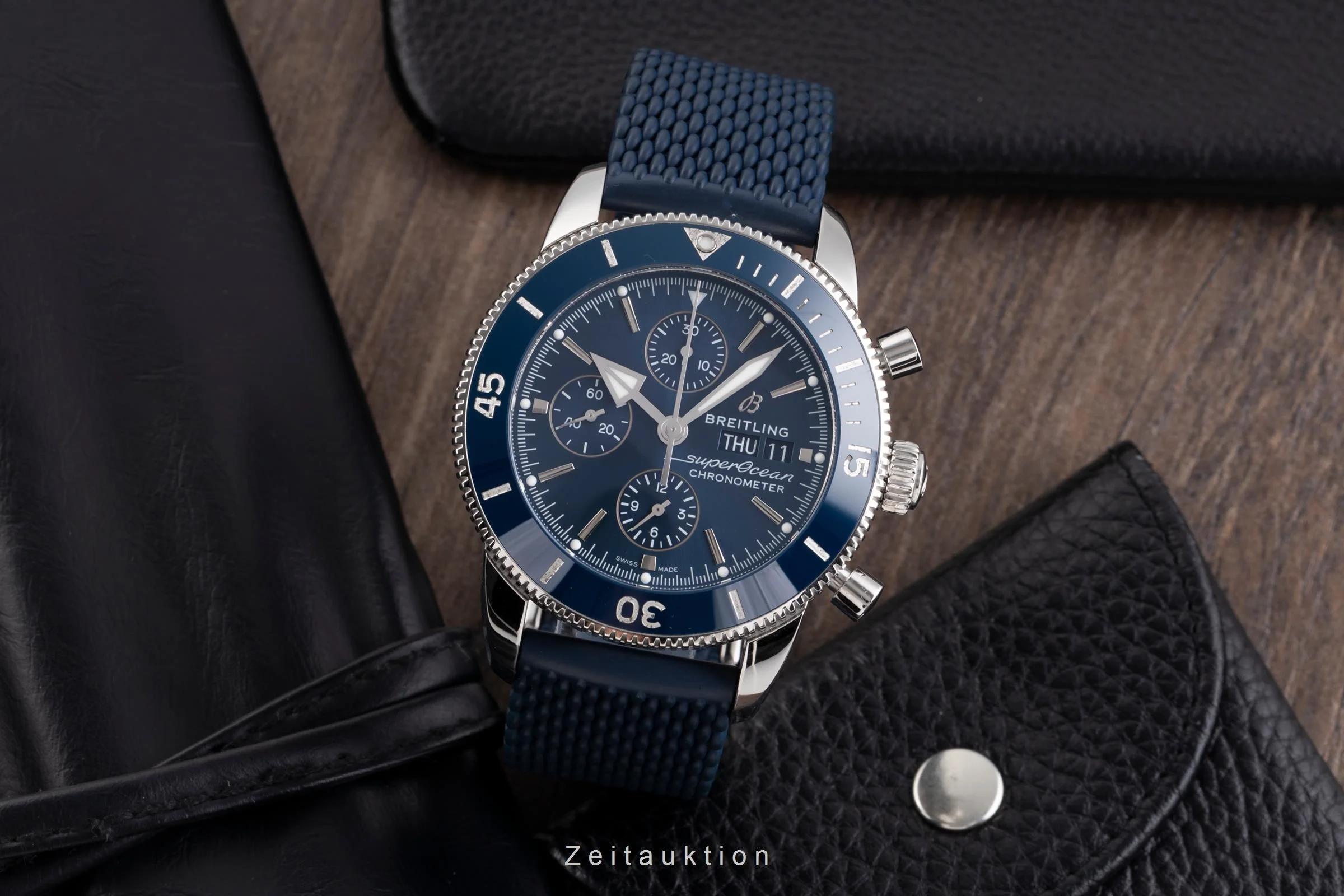 Breitling Superocean chronograph steel automatic men's watch A13313161C1S1  [2504551] - Image 4