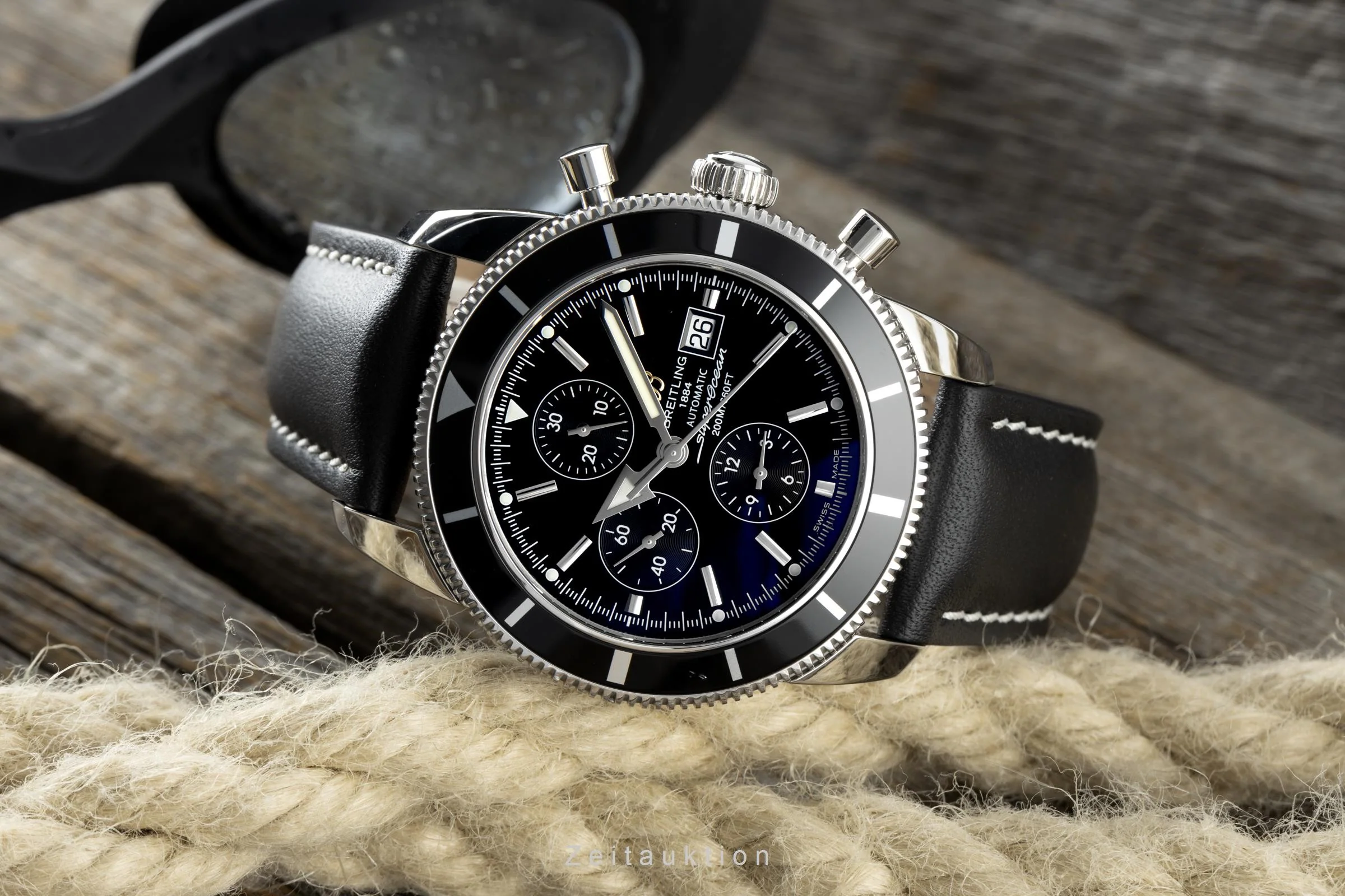 Breitling Superocean chronograph steel automatic men's watch A13320 LP: 5550EUR  [2201129] - Image 3