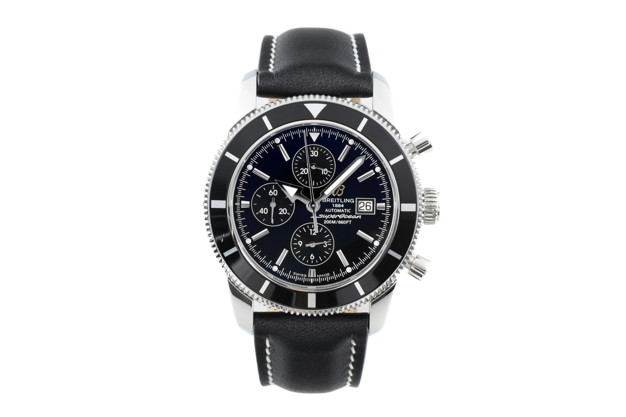 Breitling Superocean chronograph steel automatic men's watch A13320 LP: 5550EUR  [2201129] - Image 4