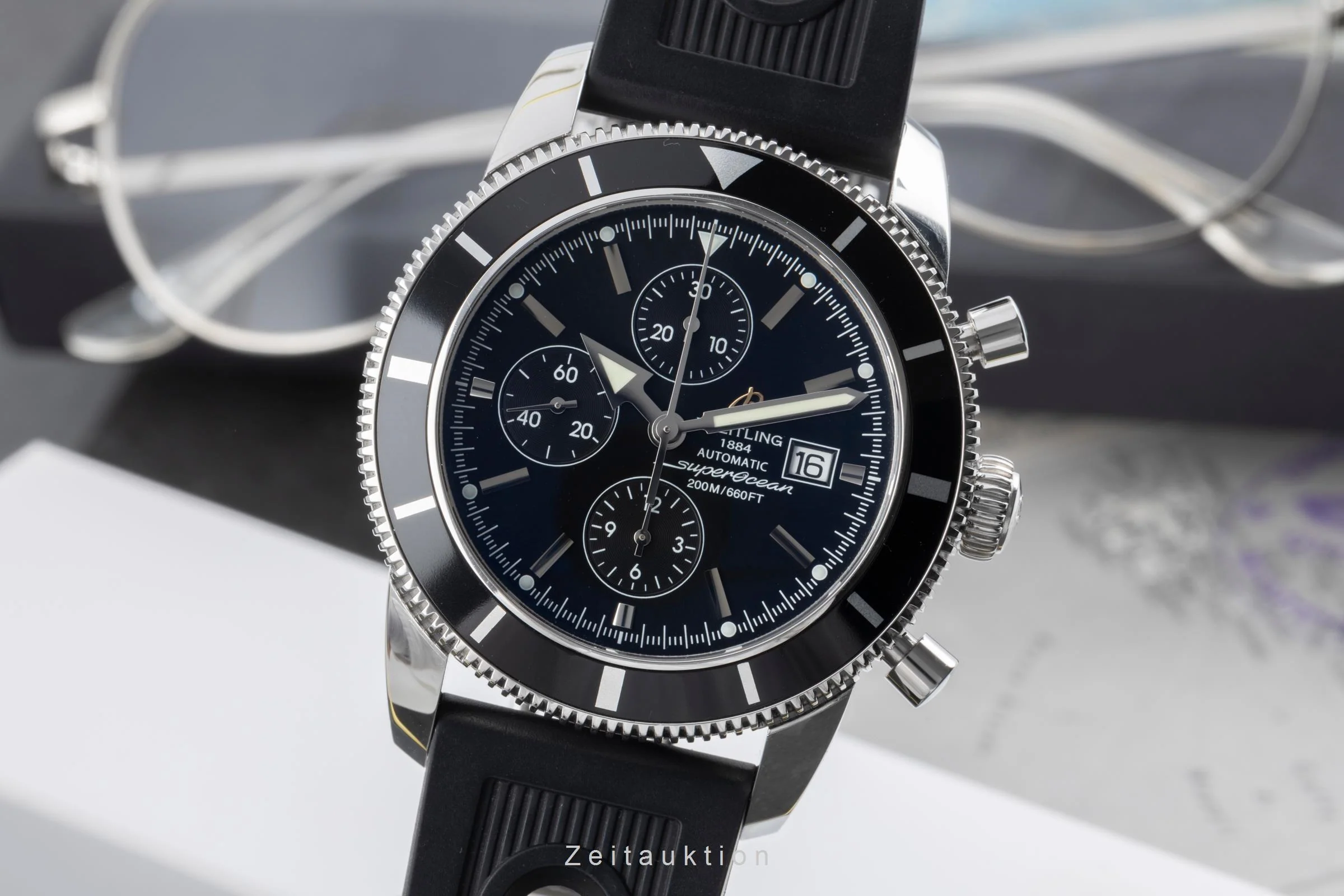 Breitling Superocean chronograph steel automatic men's watch A13320  [2505464] - Image 2