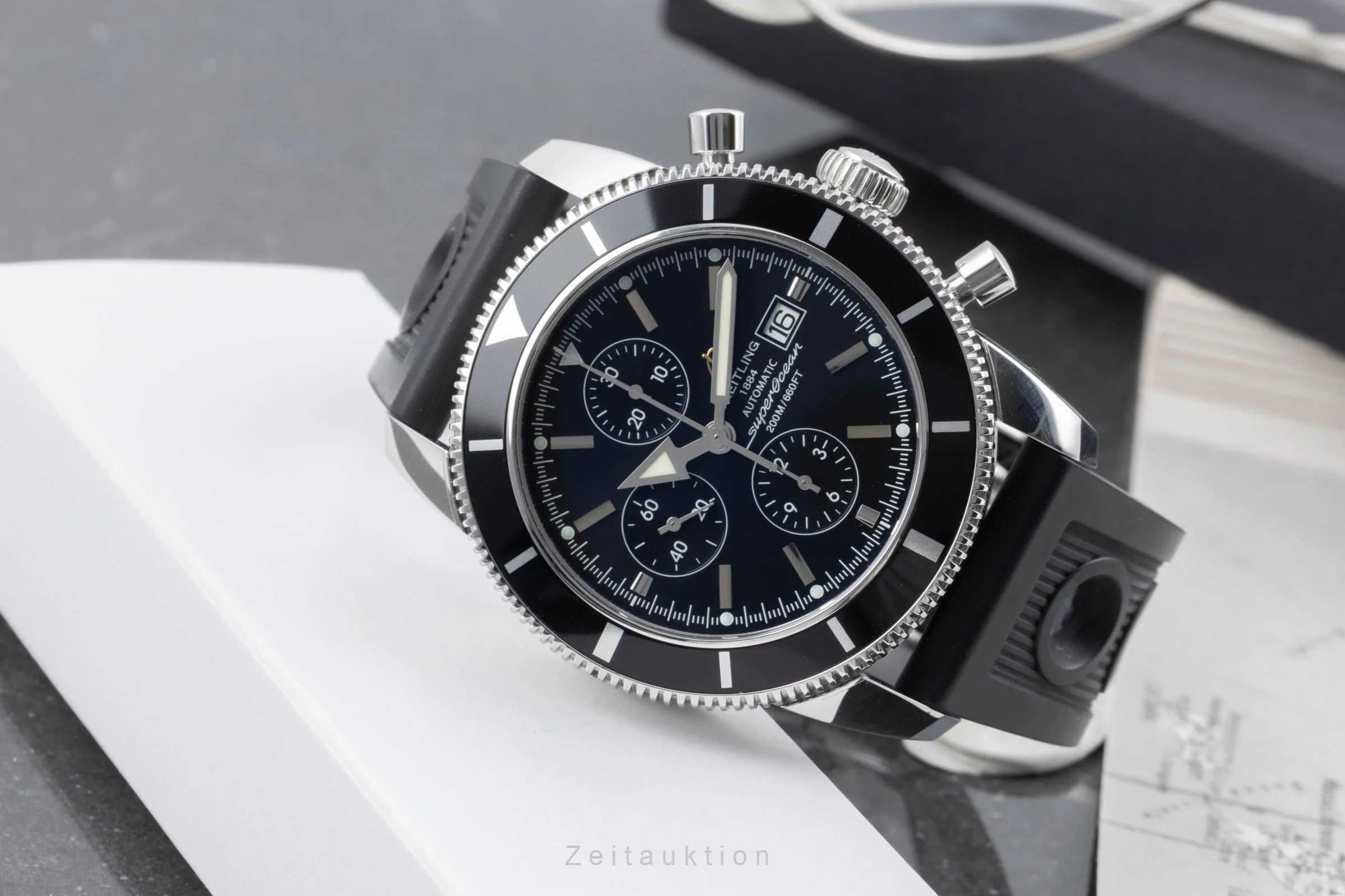 Breitling Superocean chronograph steel automatic men's watch A13320  [2505464] - Image 3