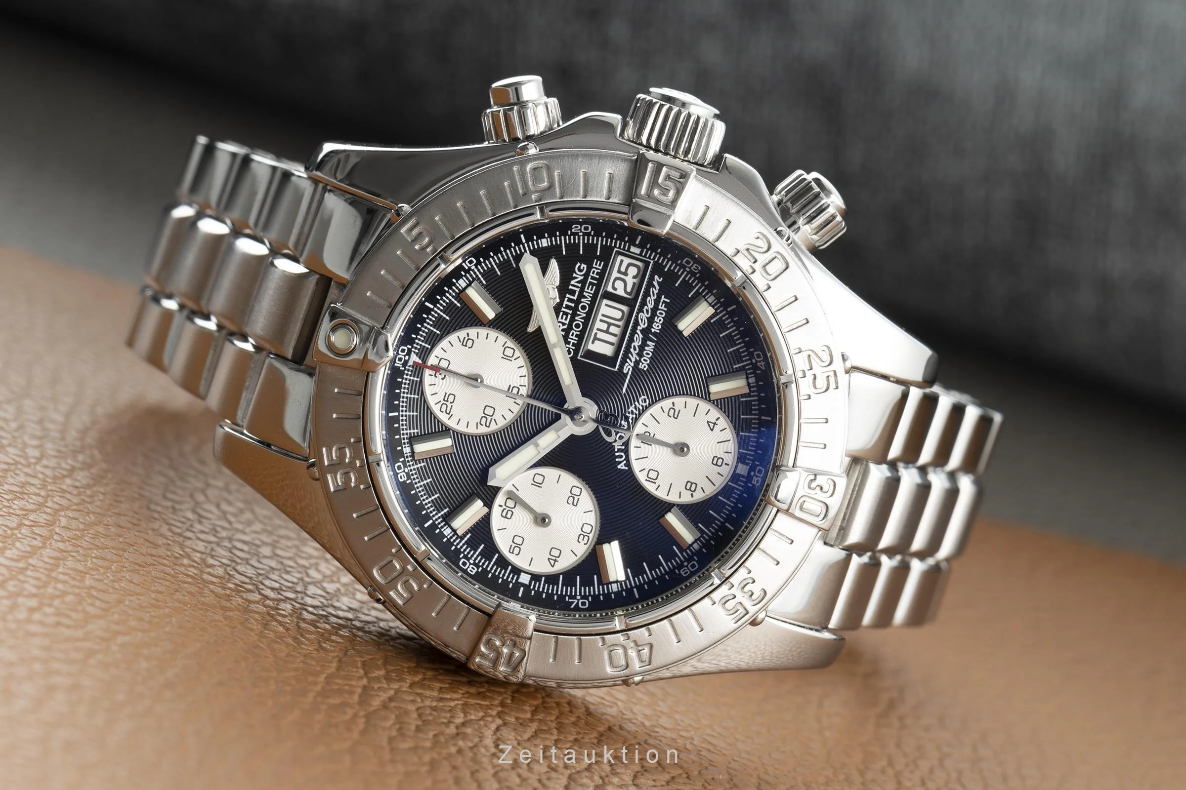 Breitling Superocean chronograph steel automatic men's watch A13340 LP: 7600EUR  [2110569] - Image 2