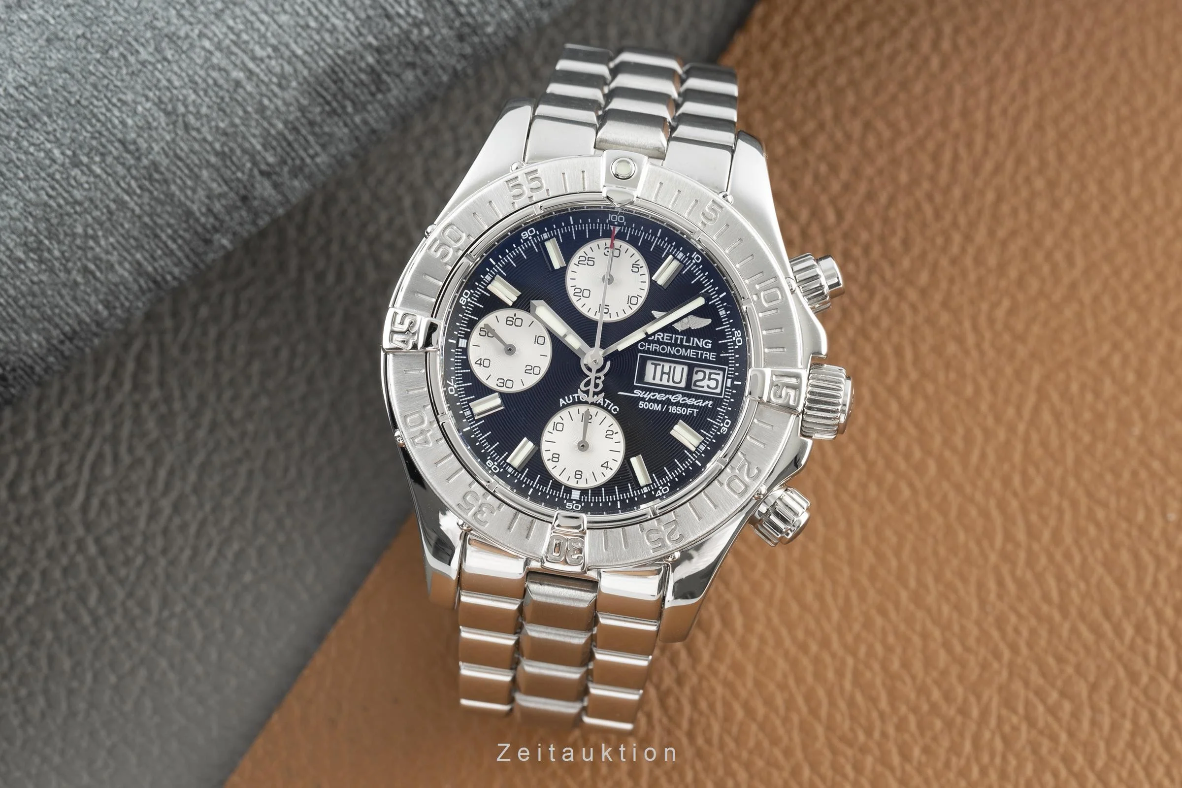 Breitling Superocean chronograph steel automatic men's watch A13340 LP: 7600EUR  [2110569] - Image 3