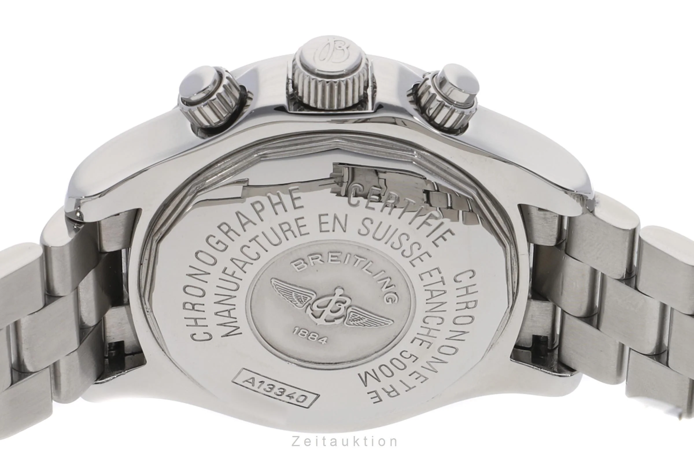 Breitling Superocean chronograph steel automatic men's watch A13340 LP: 7600EUR  [2110569] - Image 9
