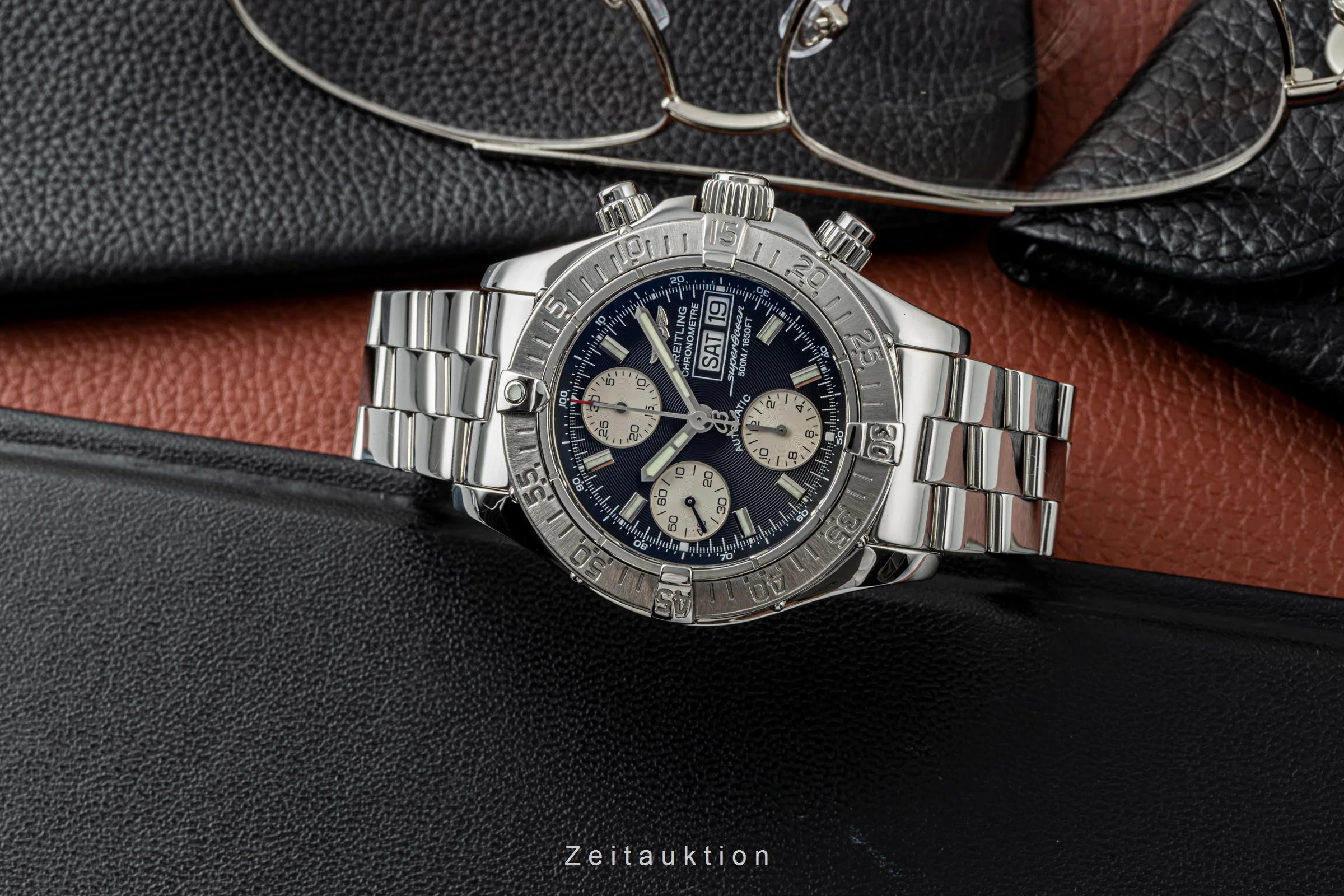 Breitling Superocean chronograph steel automatic men's watch A13340  [2204146] - Image 2