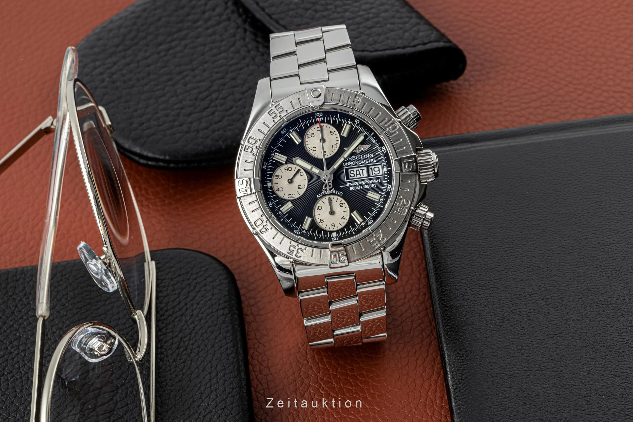 Breitling Superocean chronograph steel automatic men's watch A13340  [2204146] - Image 3
